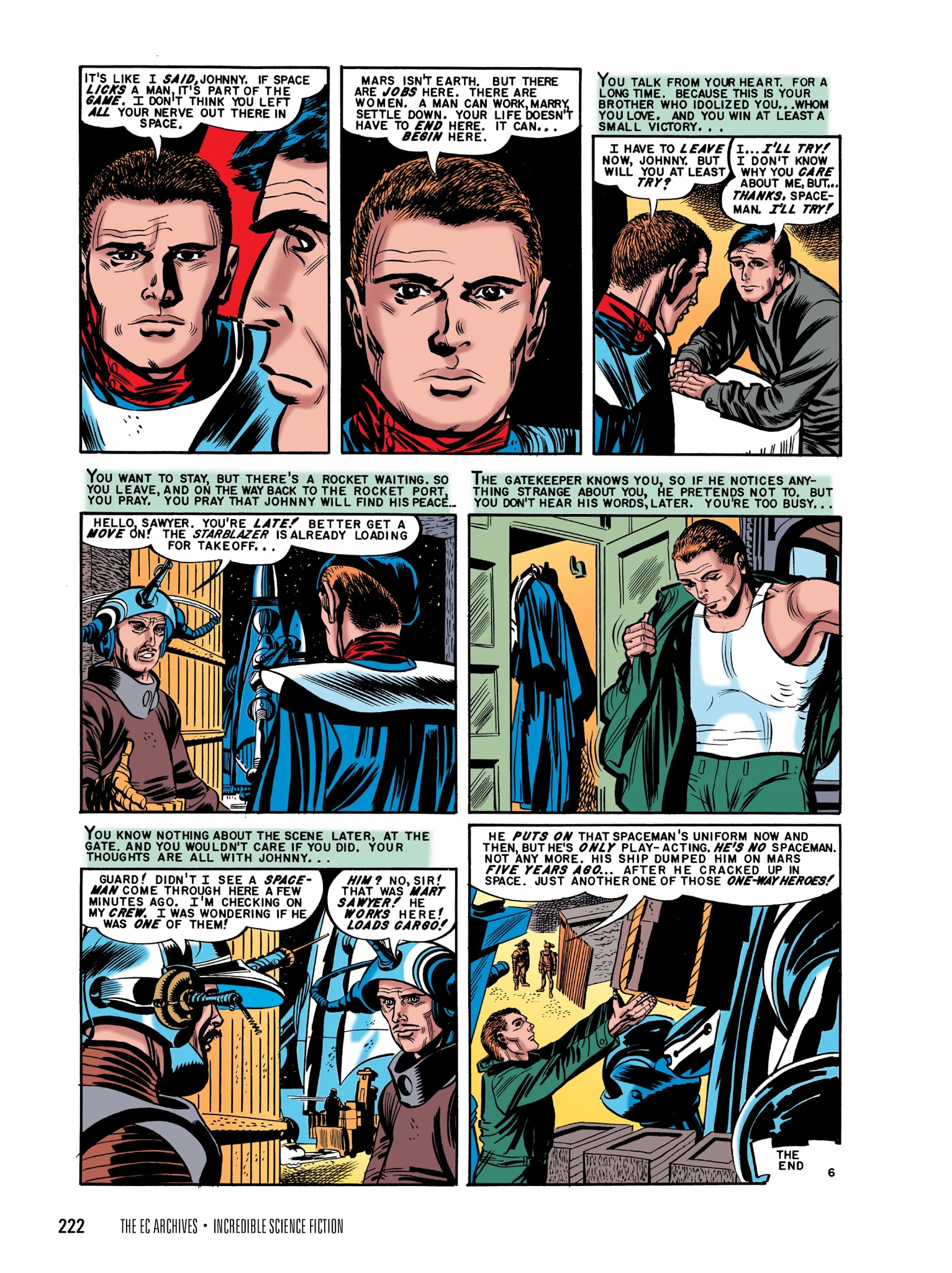 Read online The EC Archives: Incredible Science Fiction comic -  Issue # TPB - 224