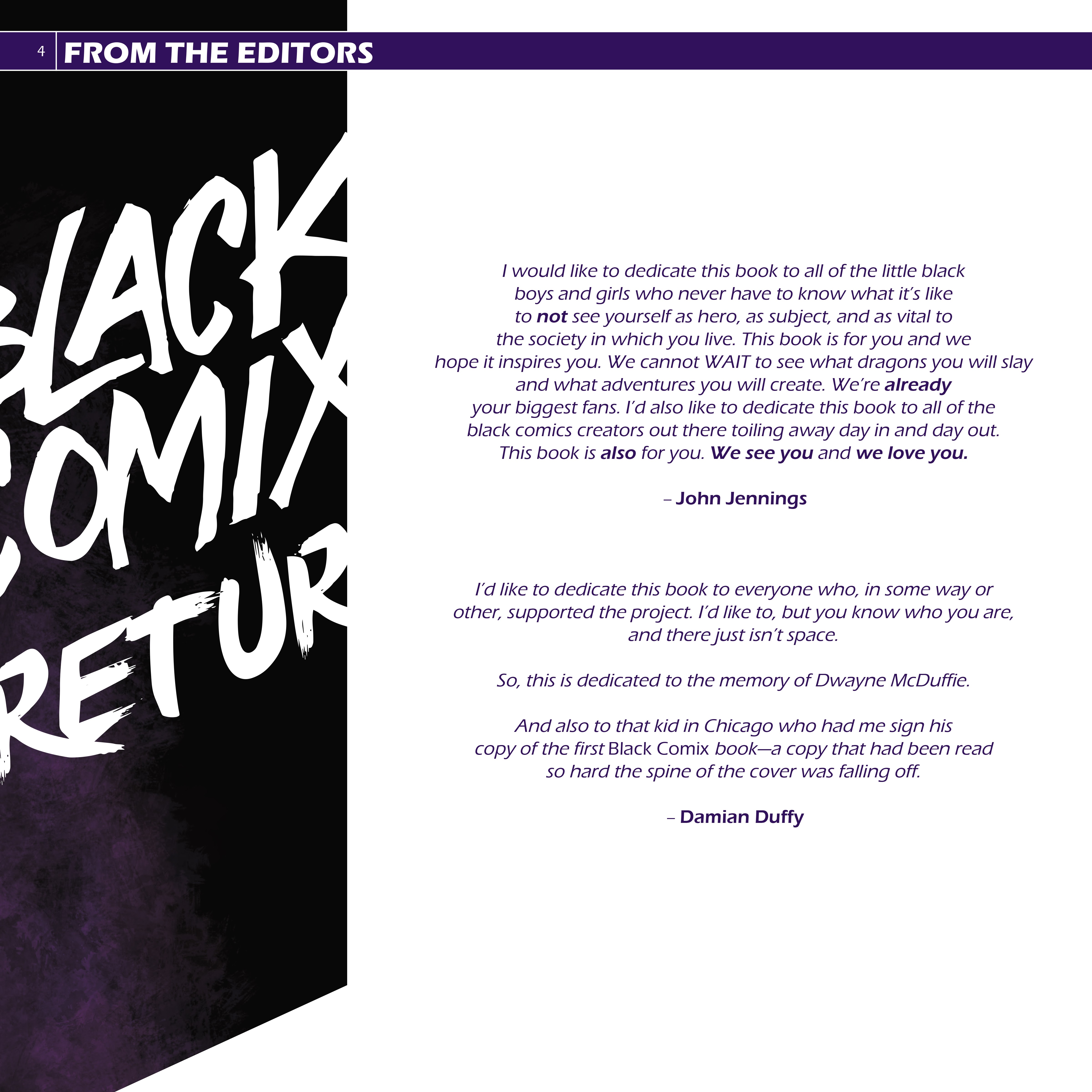 Read online Black Comix Returns comic -  Issue # TPB (Part 1) - 5
