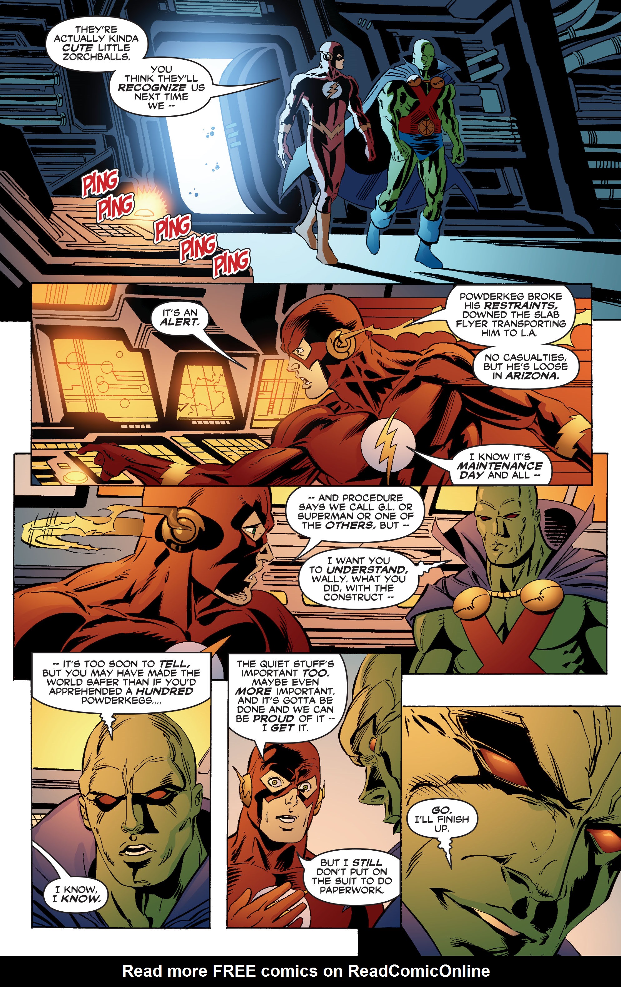 Read online JLA (1997) comic -  Issue #107 - 17