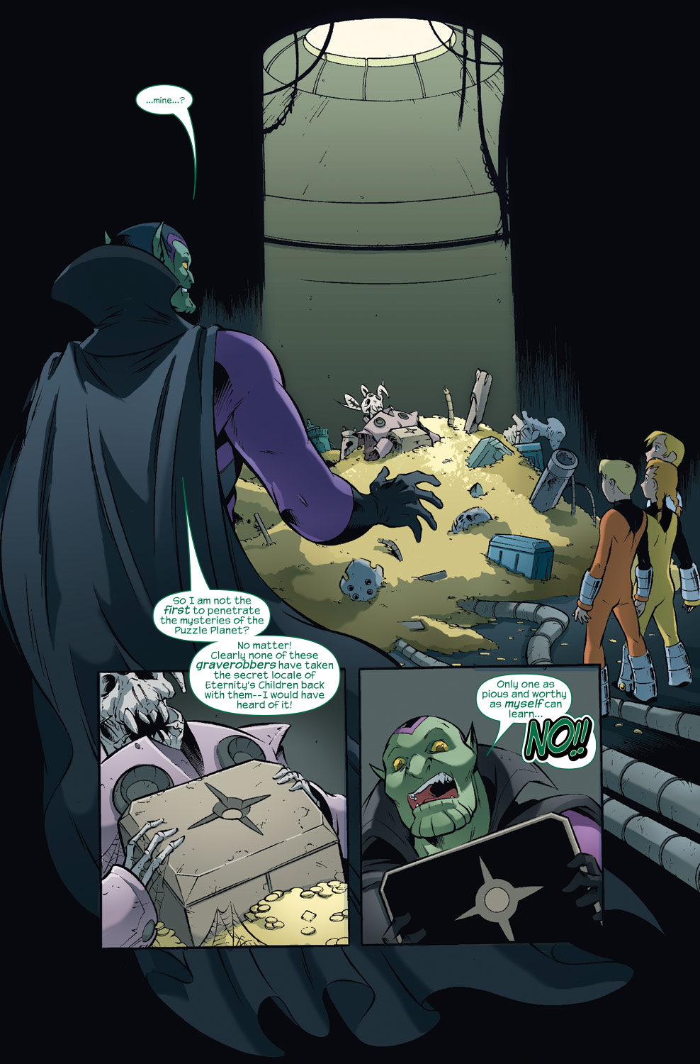 Read online Skrulls vs. Power Pack comic -  Issue #4 - 16