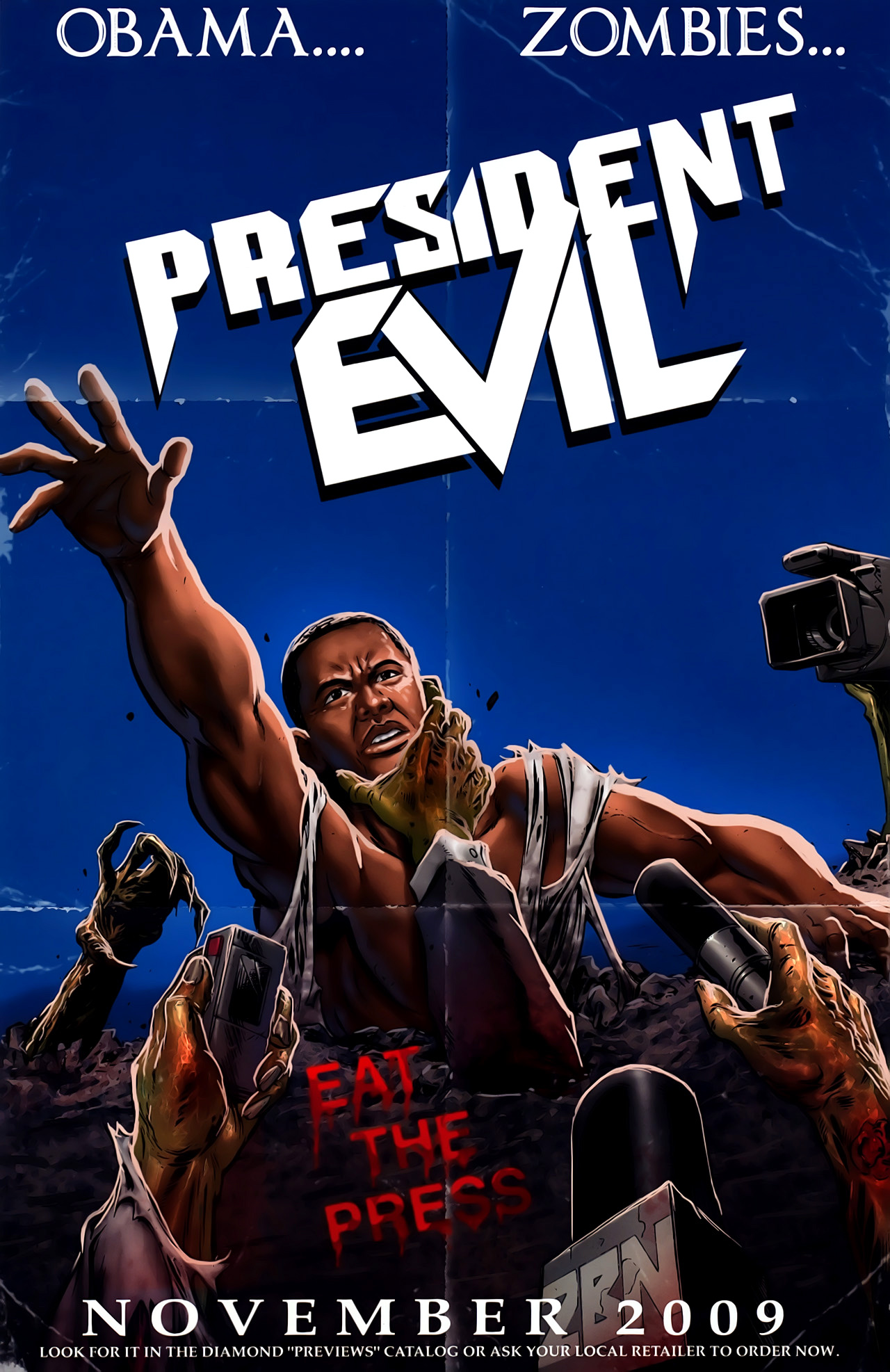 Read online President Evil comic -  Issue #2 - 28