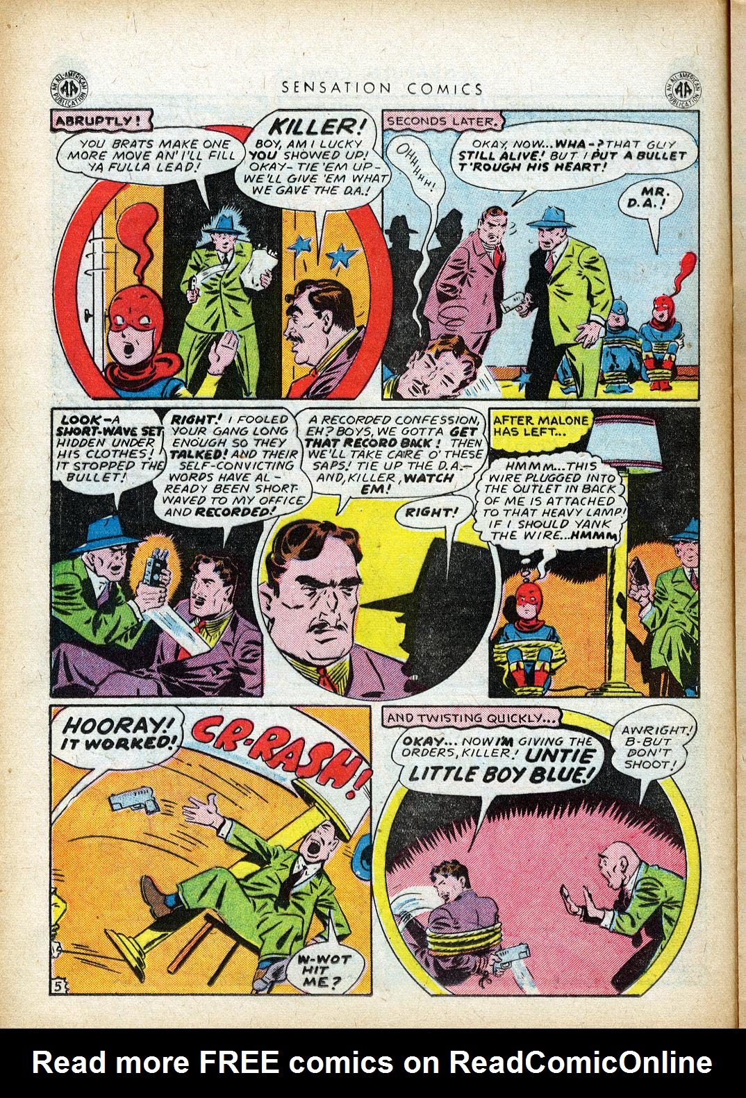 Read online Sensation (Mystery) Comics comic -  Issue #40 - 24