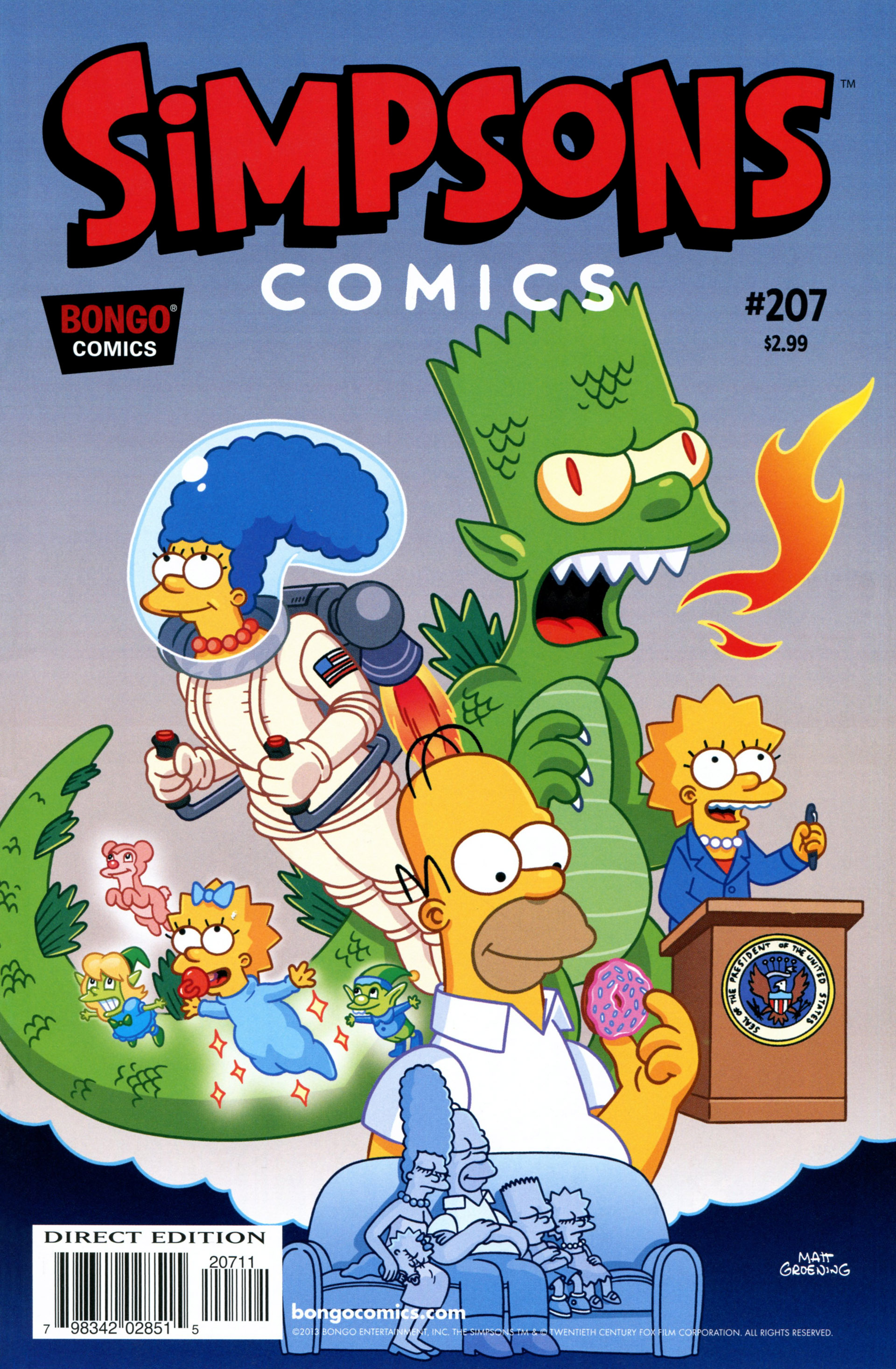 Read online Simpsons Comics comic -  Issue #207 - 1