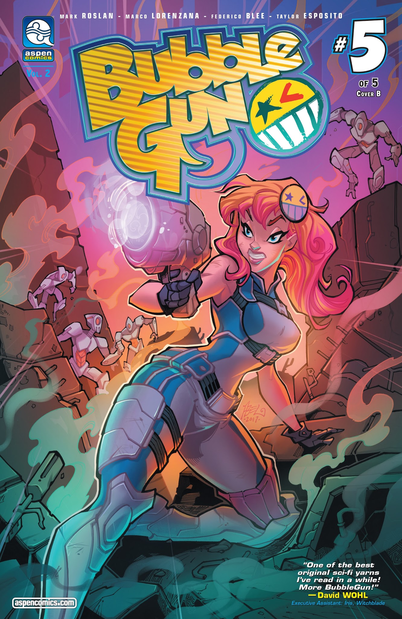 Read online BubbleGun (2017) comic -  Issue #5 - 2