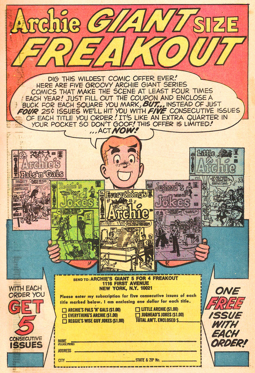 Read online Archie's TV Laugh-Out comic -  Issue #6 - 9