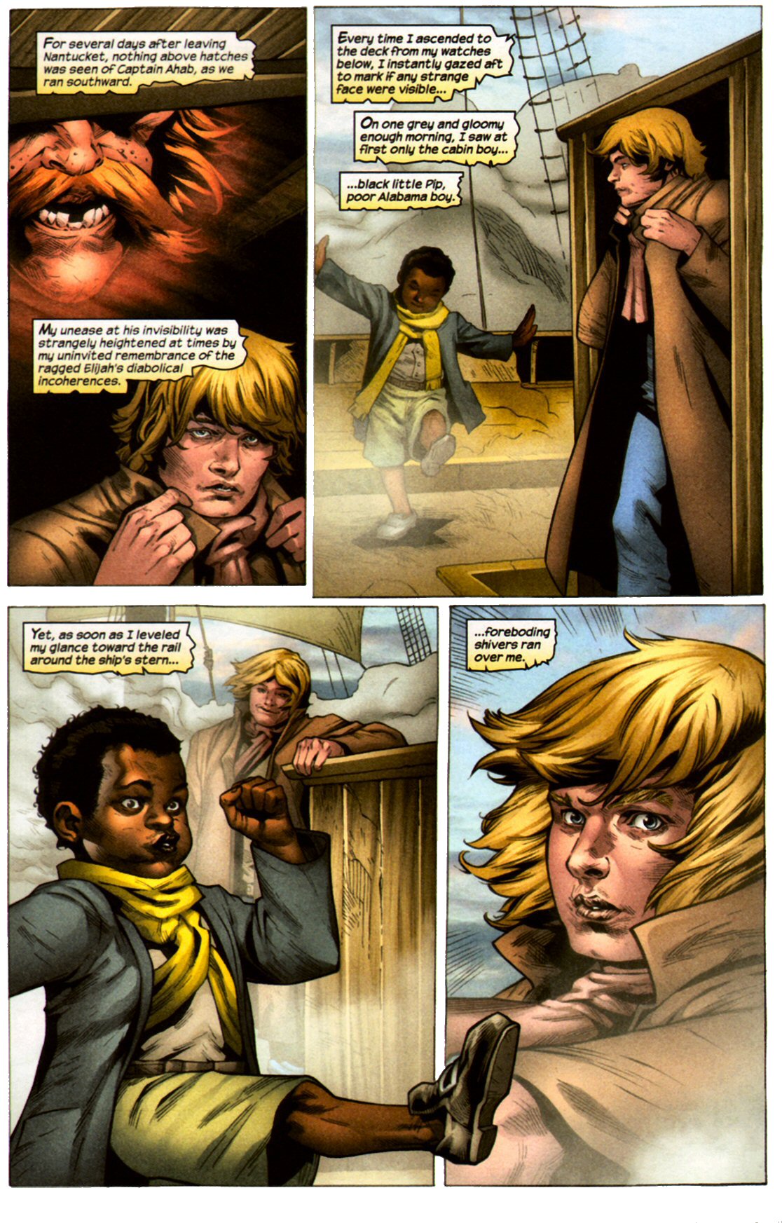 Read online Marvel Illustrated: Moby Dick comic -  Issue # TPB - 30