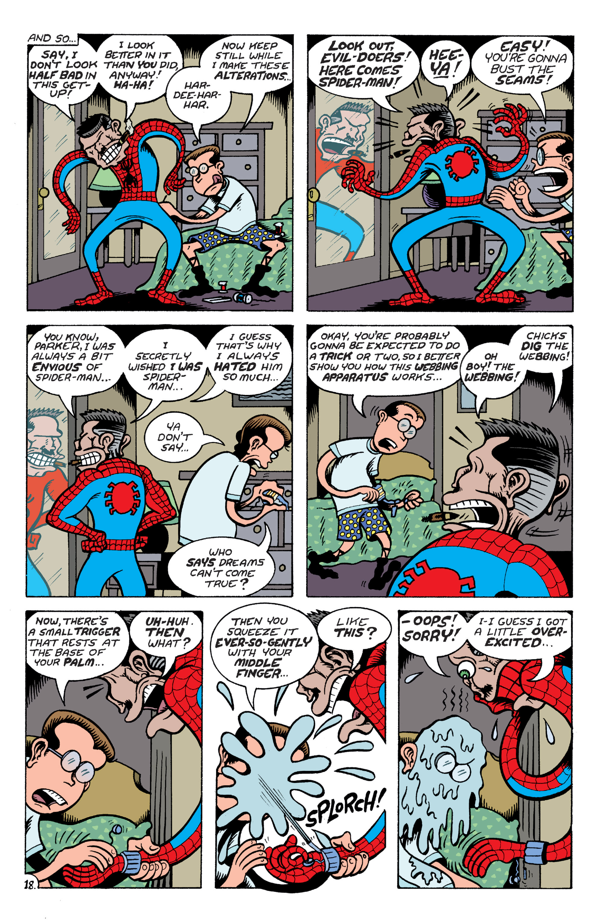 Read online Startling Stories: The Megalomaniacal Spider-Man comic -  Issue # Full - 19