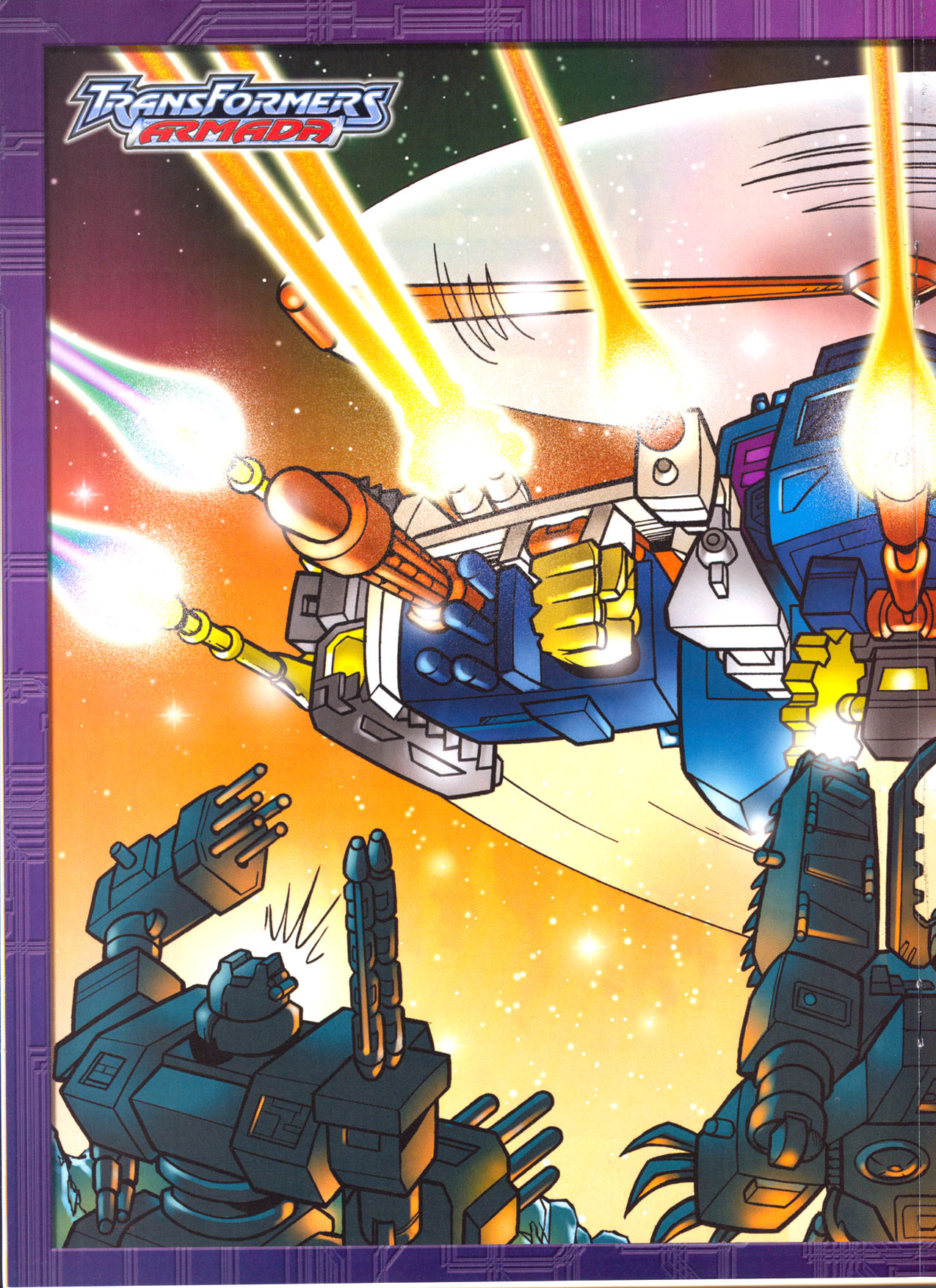 Read online Transformers: Armada (2003) comic -  Issue #9 - 12