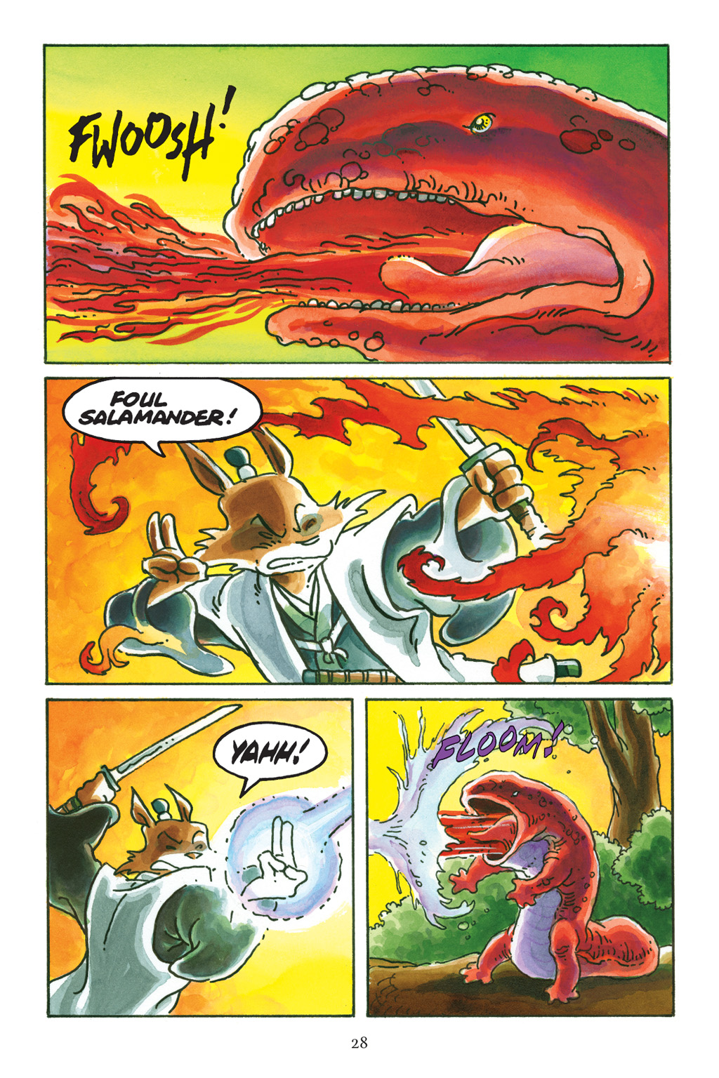 Read online Usagi Yojimbo: Yokai comic -  Issue # Full - 28