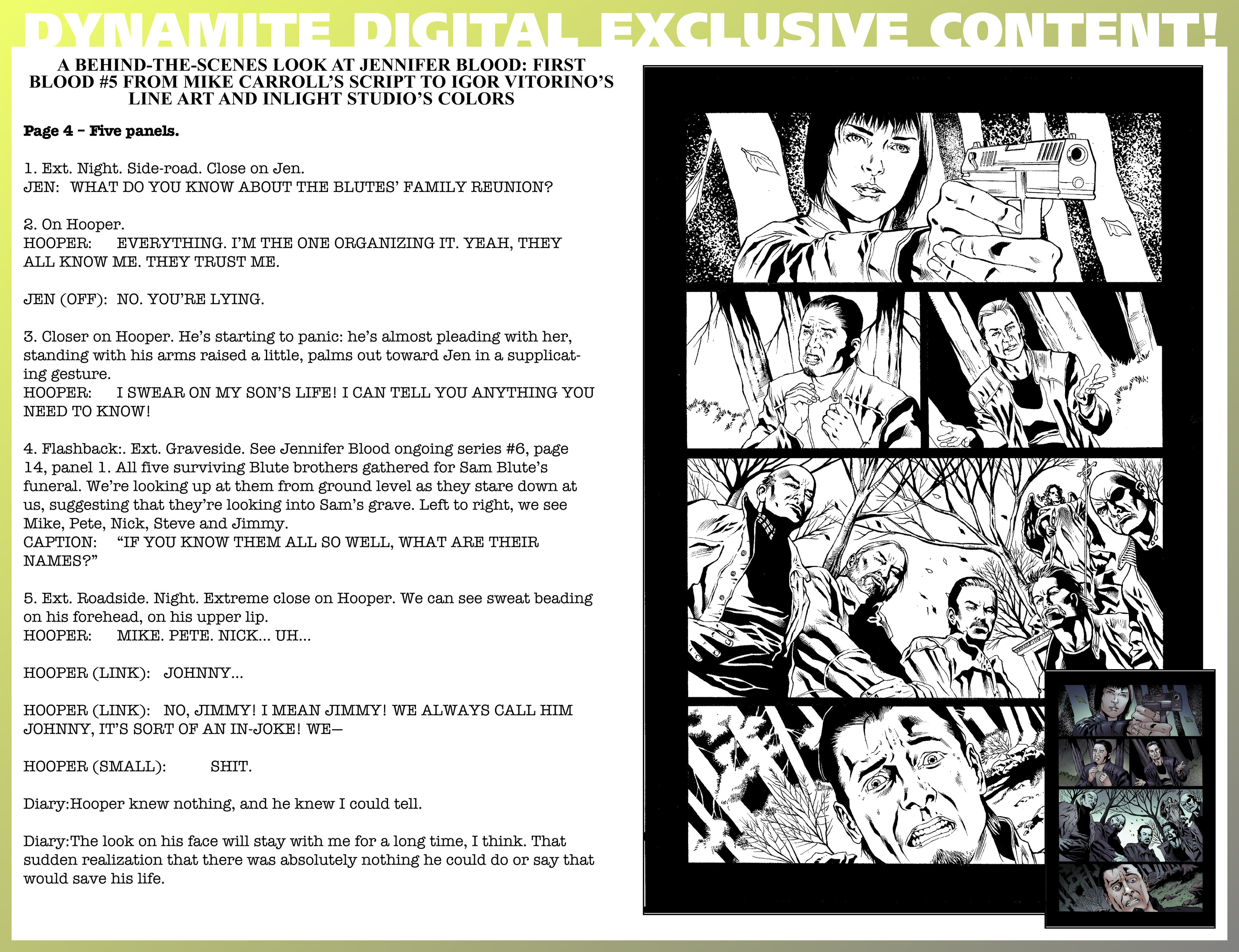 Read online Jennifer Blood: First Blood comic -  Issue #5 - 28