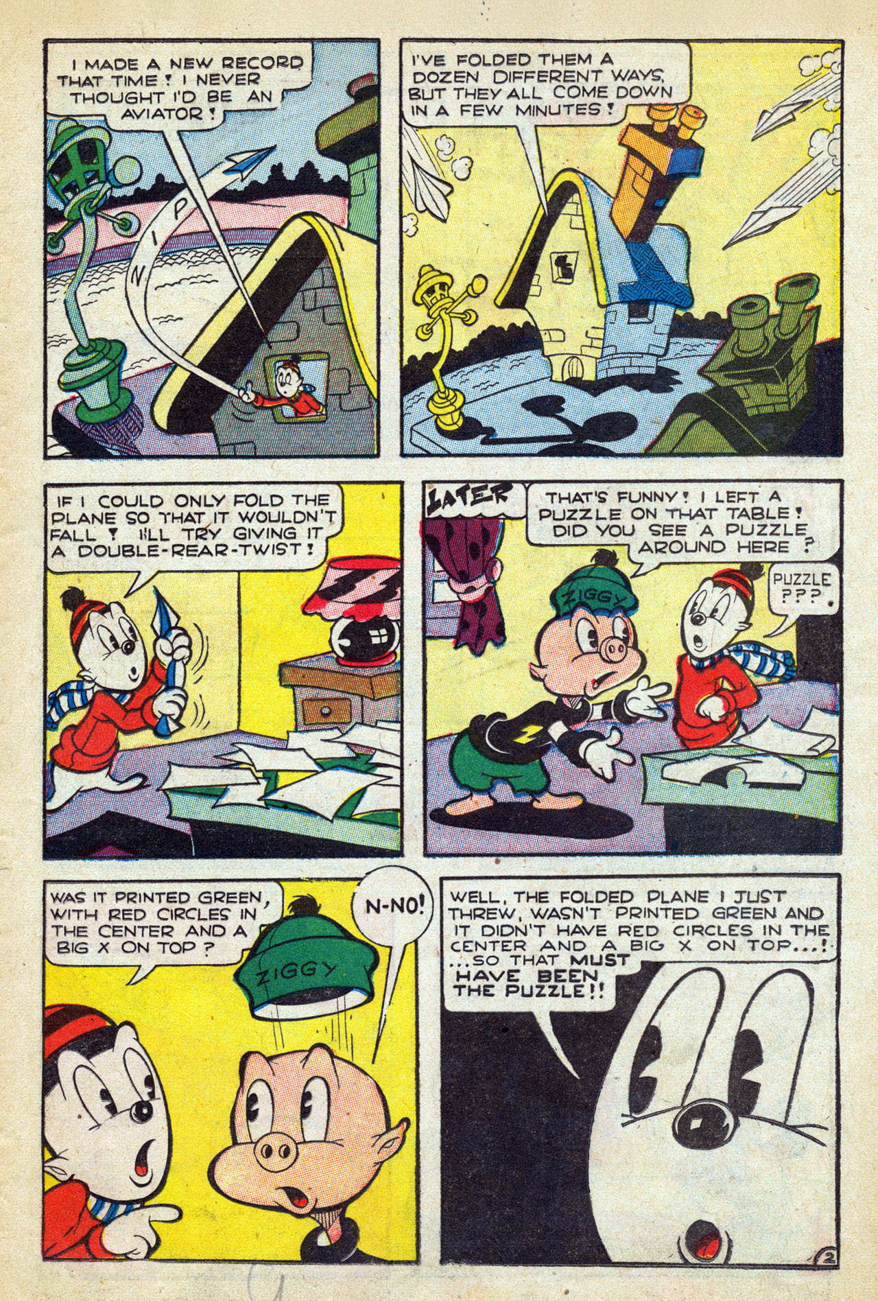 Read online Ziggy Pig-Silly Seal Comics (1944) comic -  Issue #3 - 11
