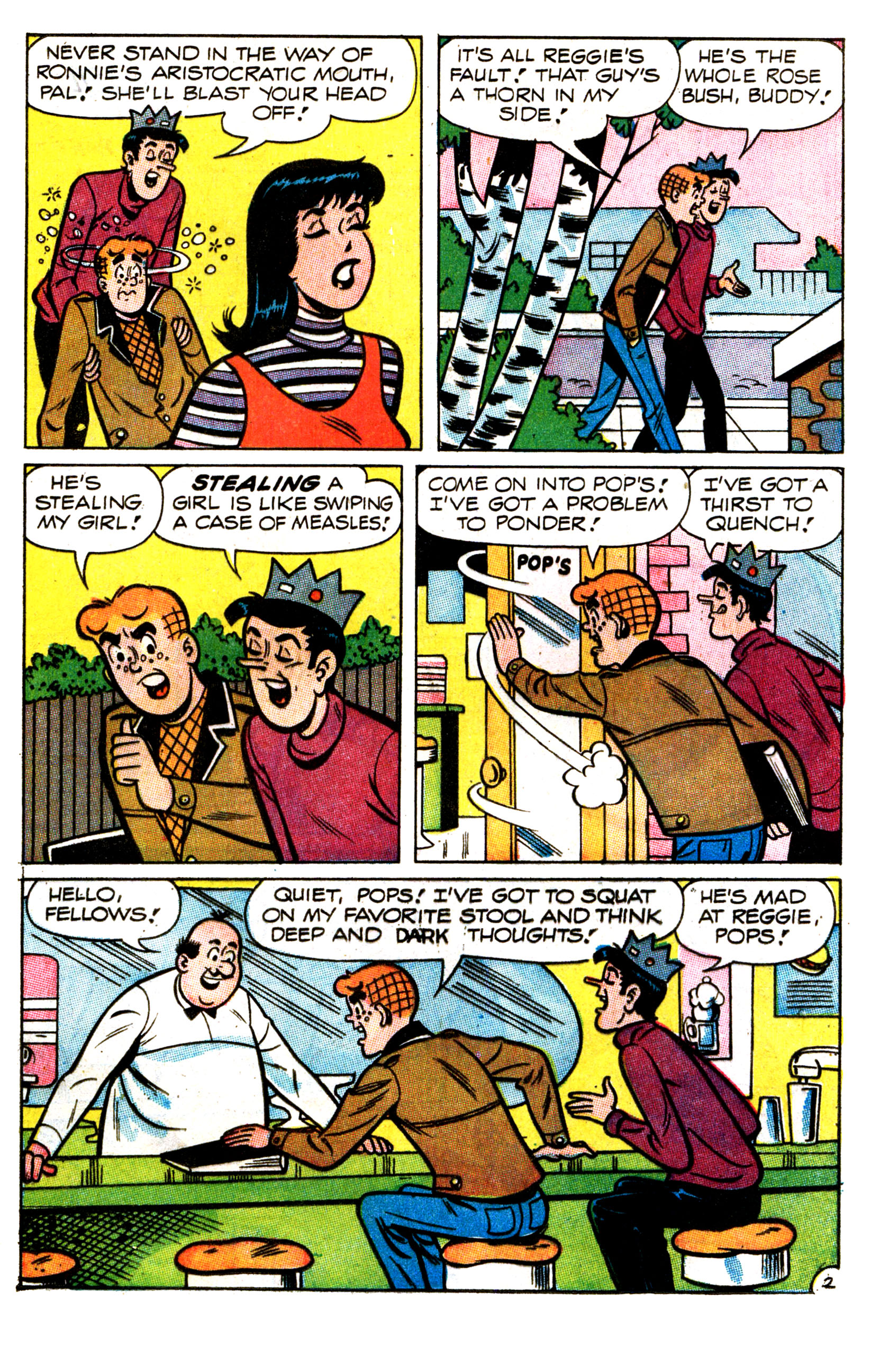 Read online Reggie and Me (1966) comic -  Issue #28 - 20
