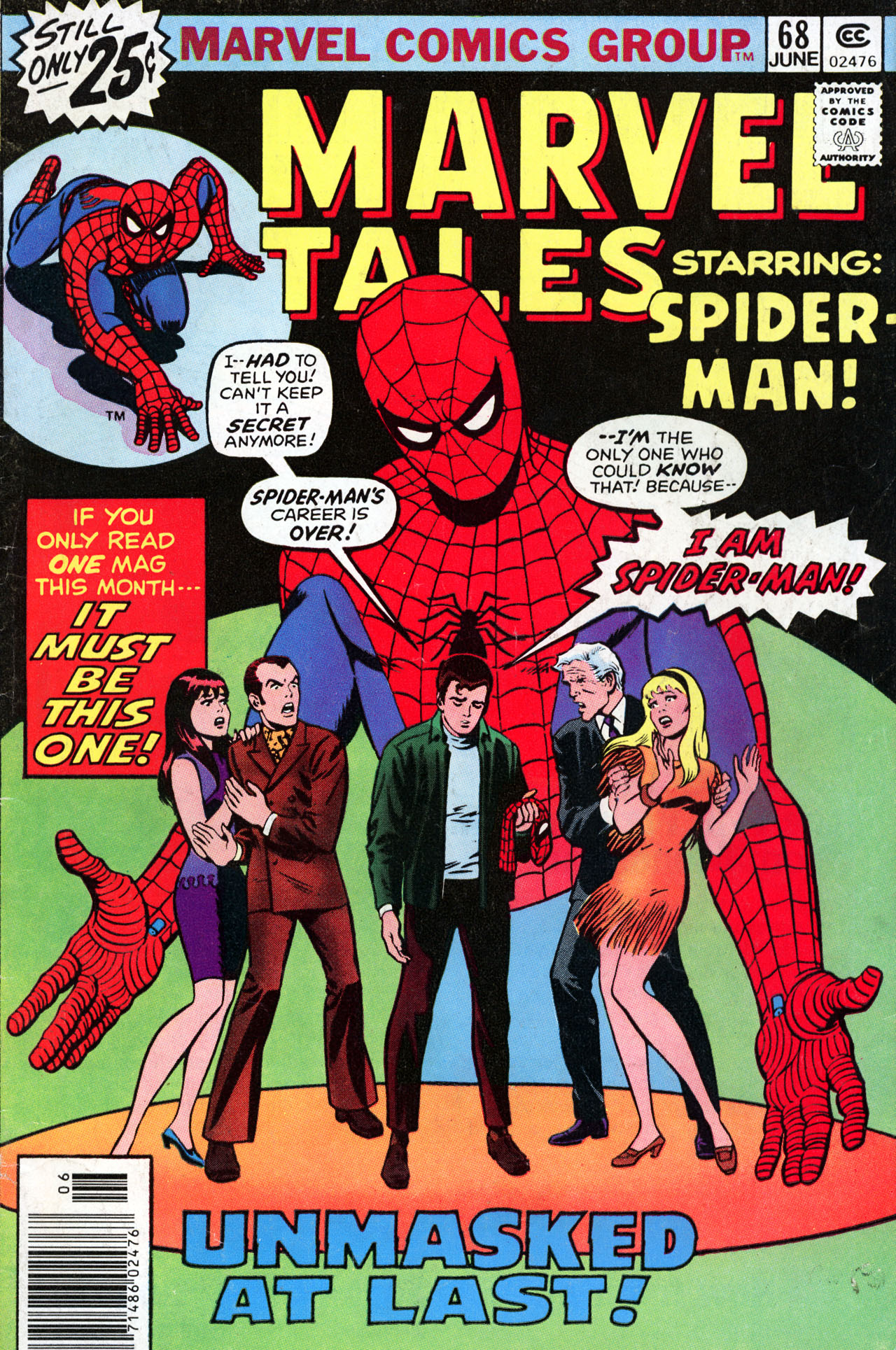 Read online Marvel Tales (1964) comic -  Issue #68 - 1