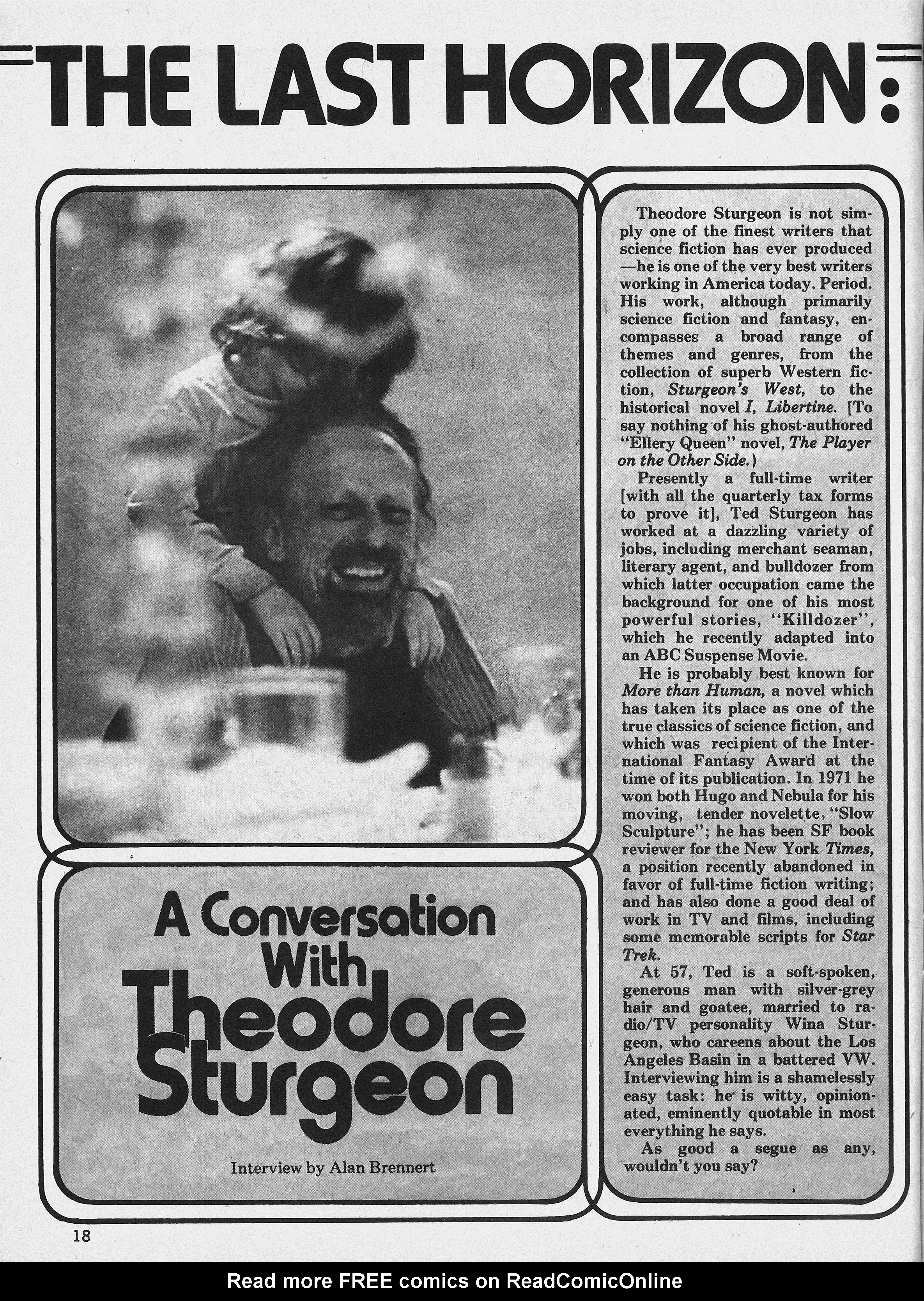 Read online Unknown Worlds of Science Fiction Giant Size Special comic -  Issue # Full - 18