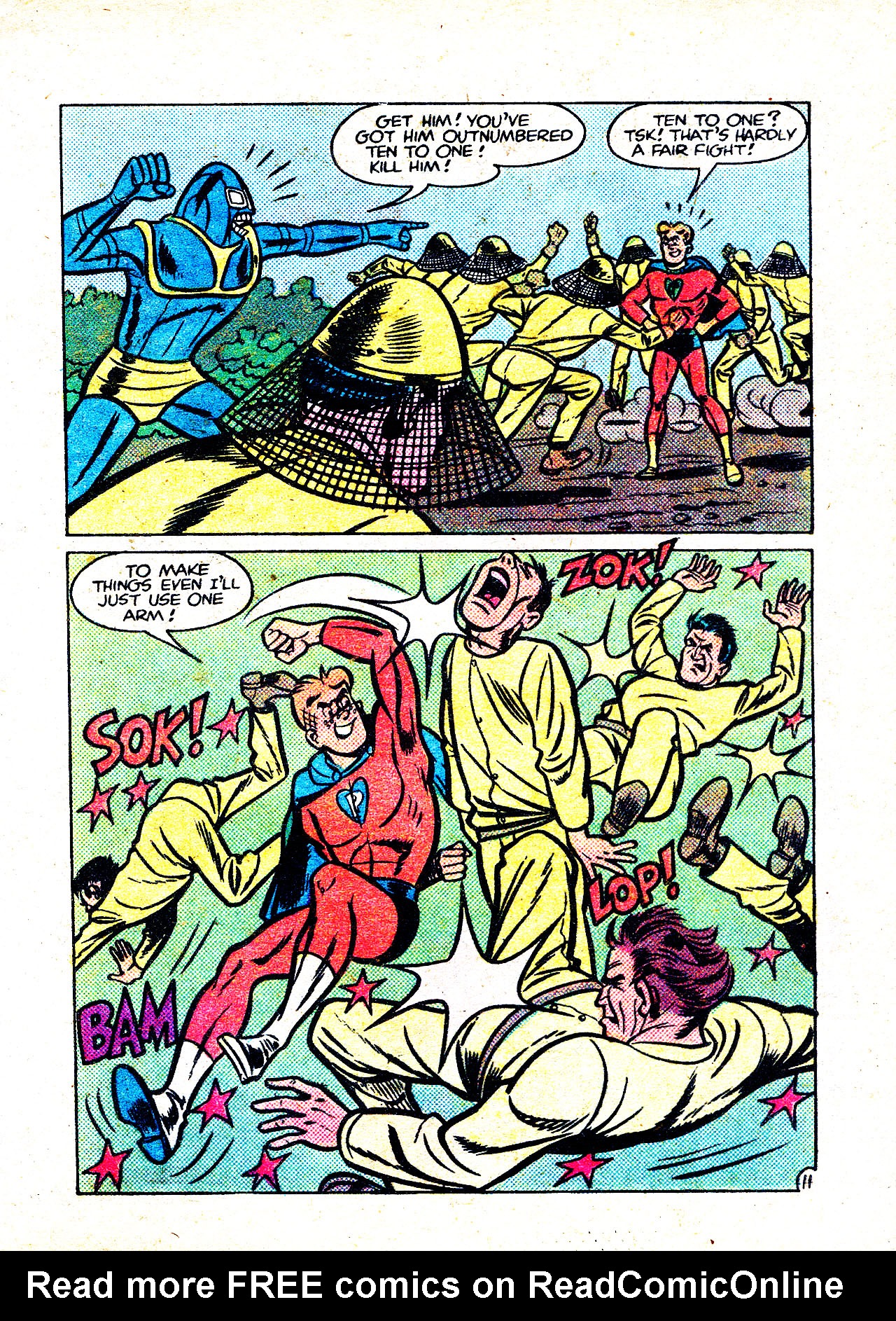 Read online Captain Hero Comics Digest Magazine comic -  Issue # TPB - 61