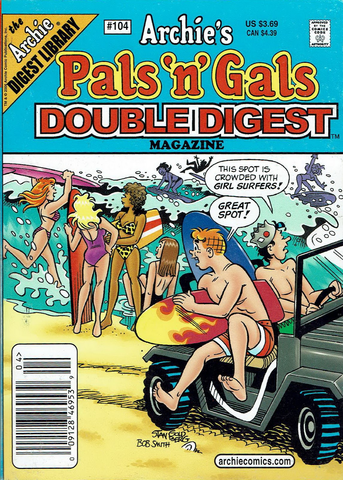 Archie's Pals 'n' Gals Double Digest Magazine issue 104 - Page 1