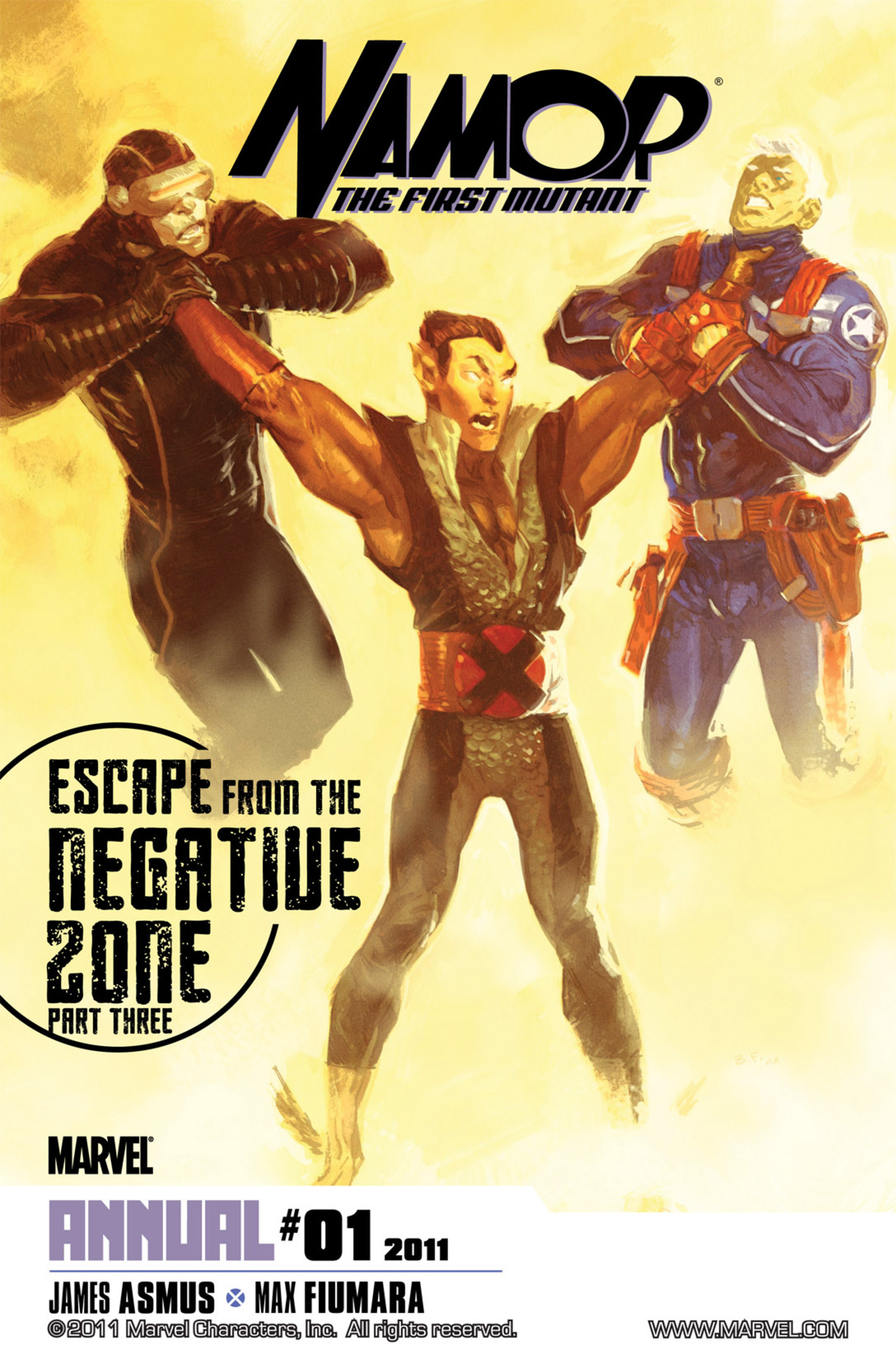 Read online X-Men/Steve Rogers: Escape From the Negative Zone comic -  Issue # TPB - 72