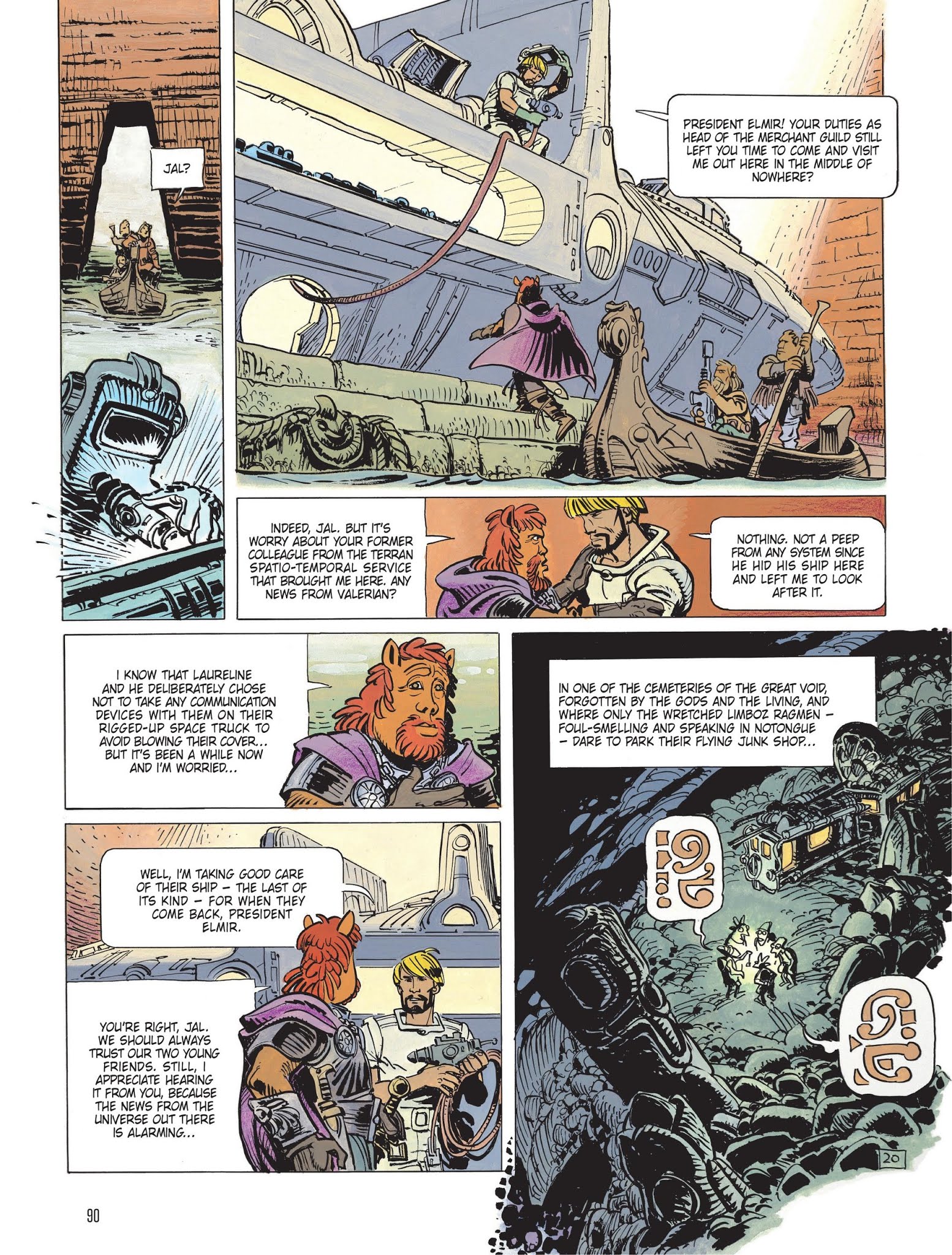 Read online Valerian The Complete Collection comic -  Issue # TPB 7 (Part 1) - 90