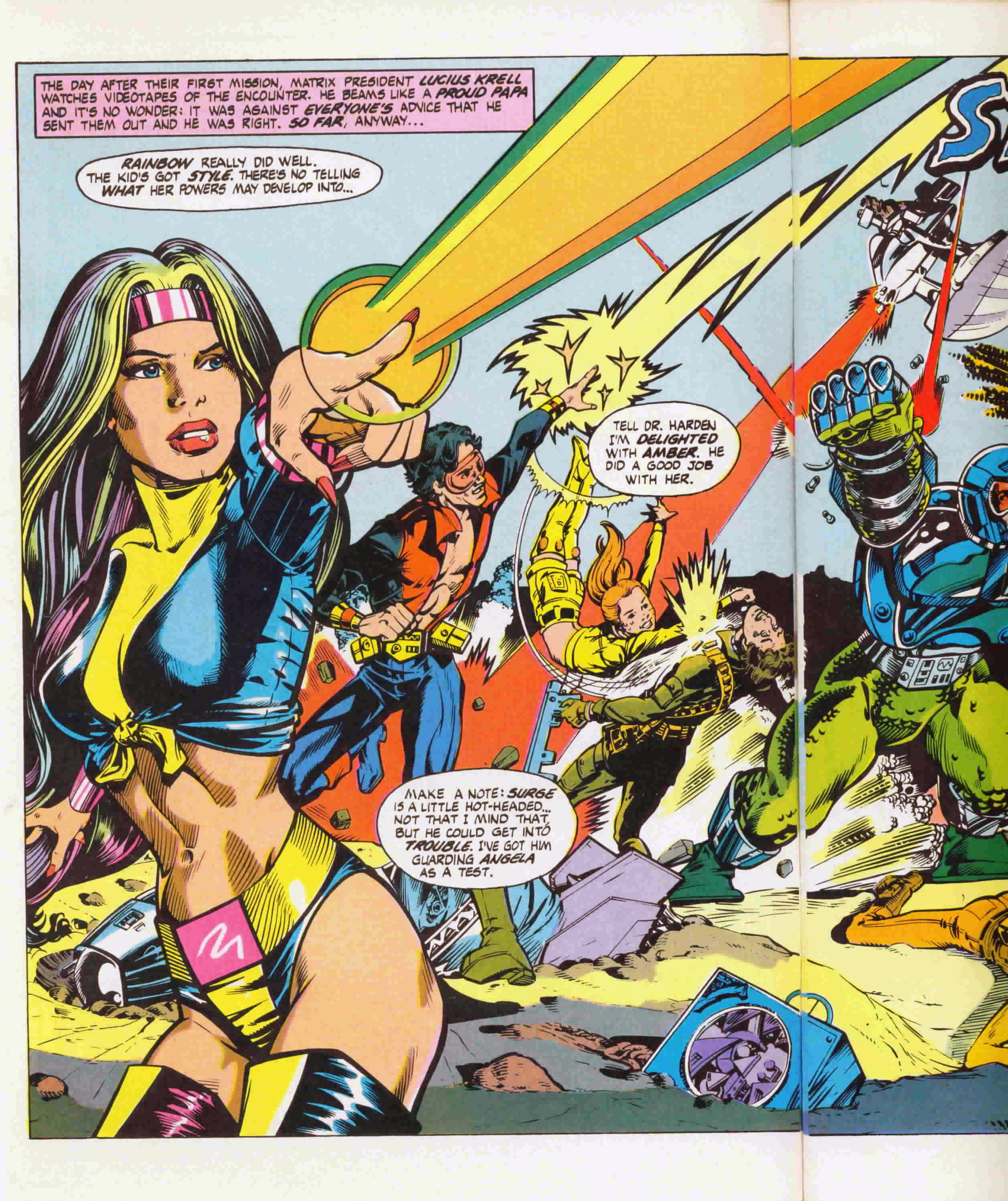Read online DNAgents comic -  Issue #2 - 4