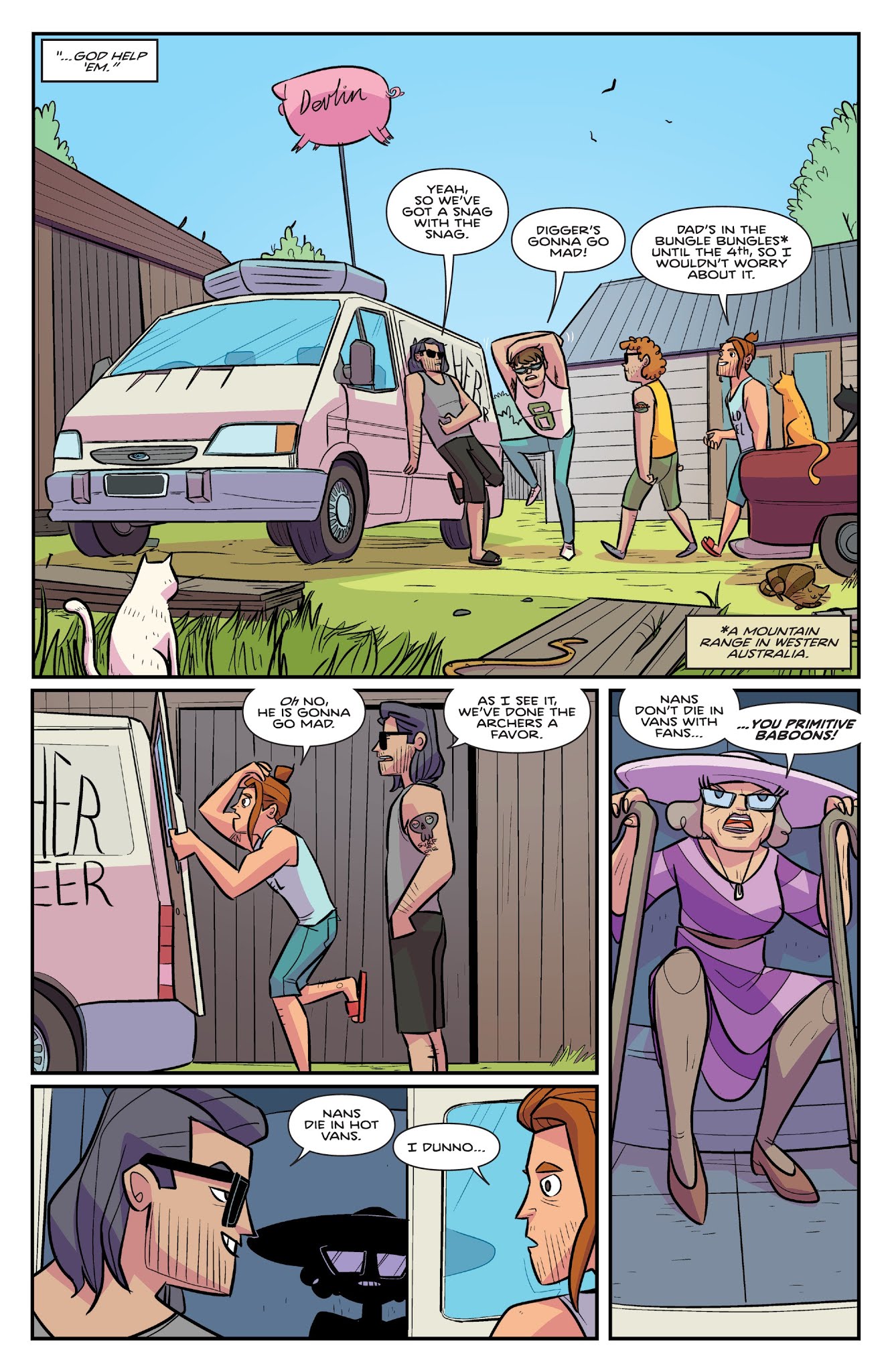 Read online Giant Days: Where Women Glow and Men Plunder comic -  Issue # Full - 28
