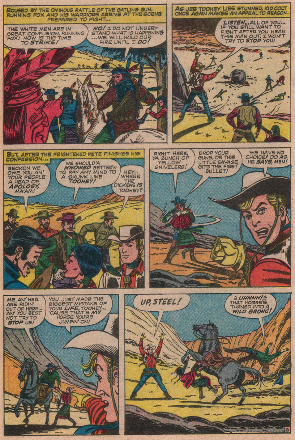 Read online Kid Colt Outlaw comic -  Issue #135 - 20