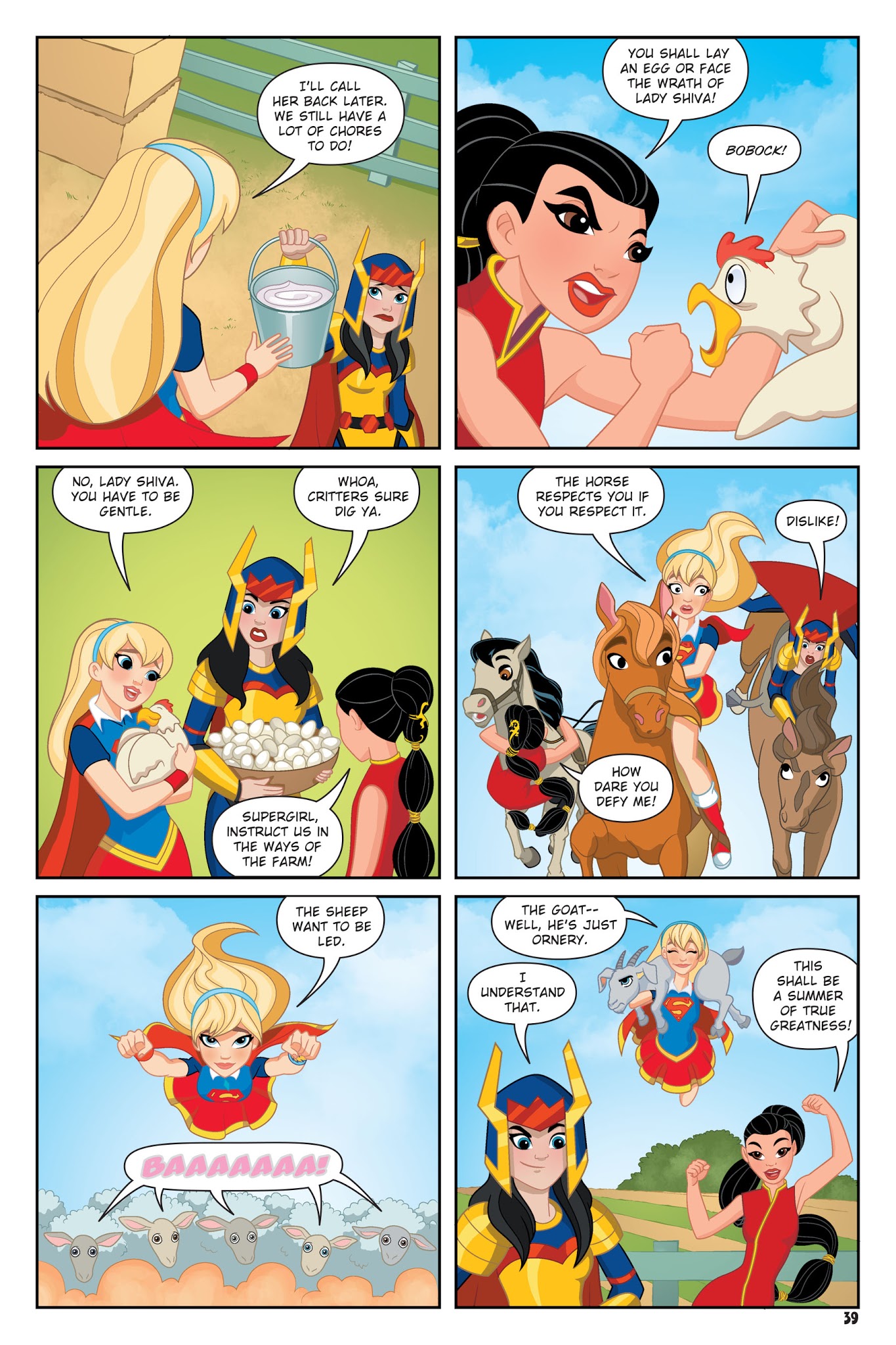 Read online DC Super Hero Girls: Summer Olympus comic -  Issue # TPB - 37