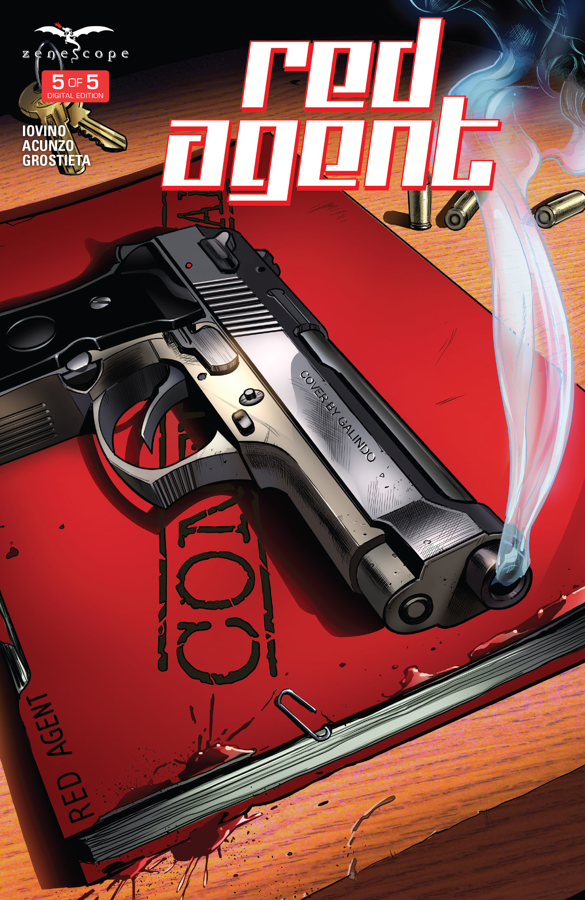 Read online Red Agent comic -  Issue #5 - 1