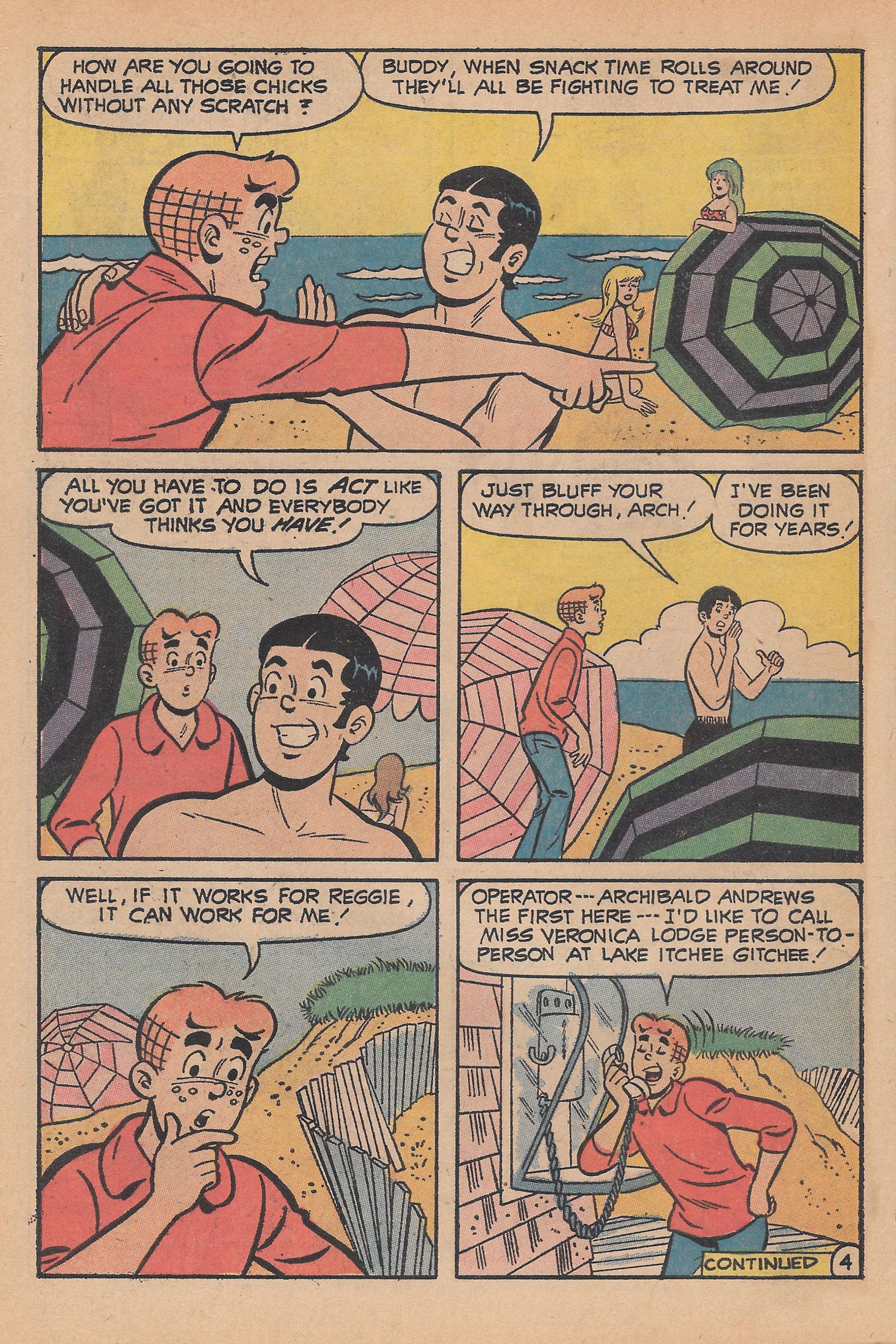 Read online Reggie and Me (1966) comic -  Issue #50 - 32