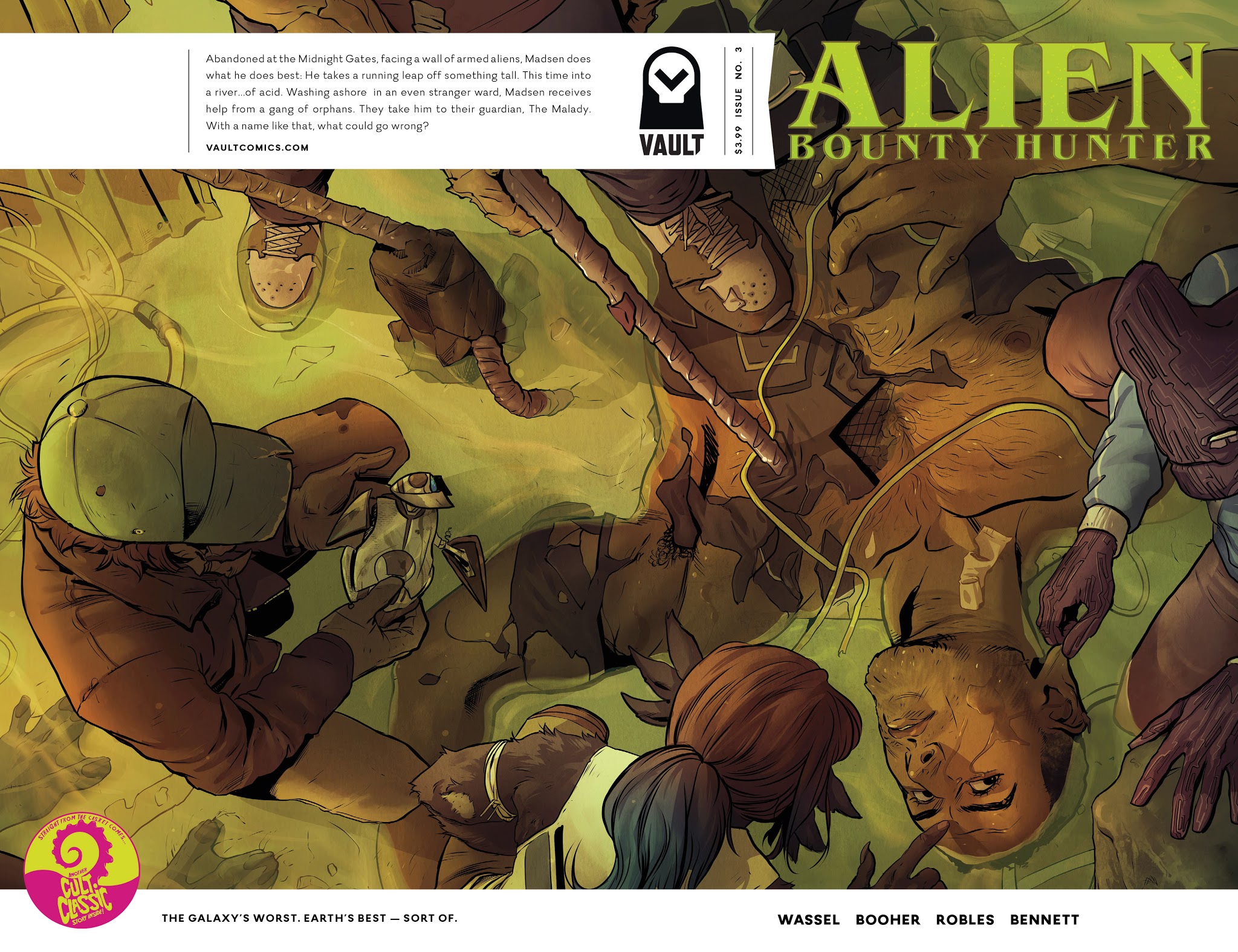 Read online Alien Bounty Hunter comic -  Issue #3 - 1