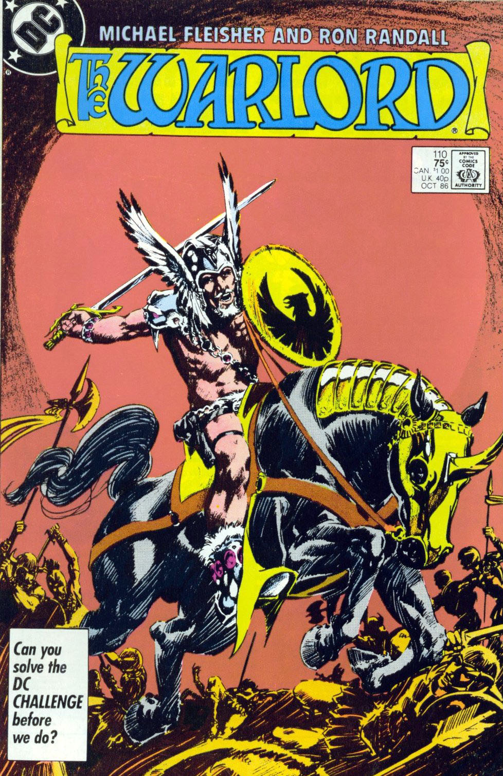 Read online Warlord (1976) comic -  Issue #110 - 1