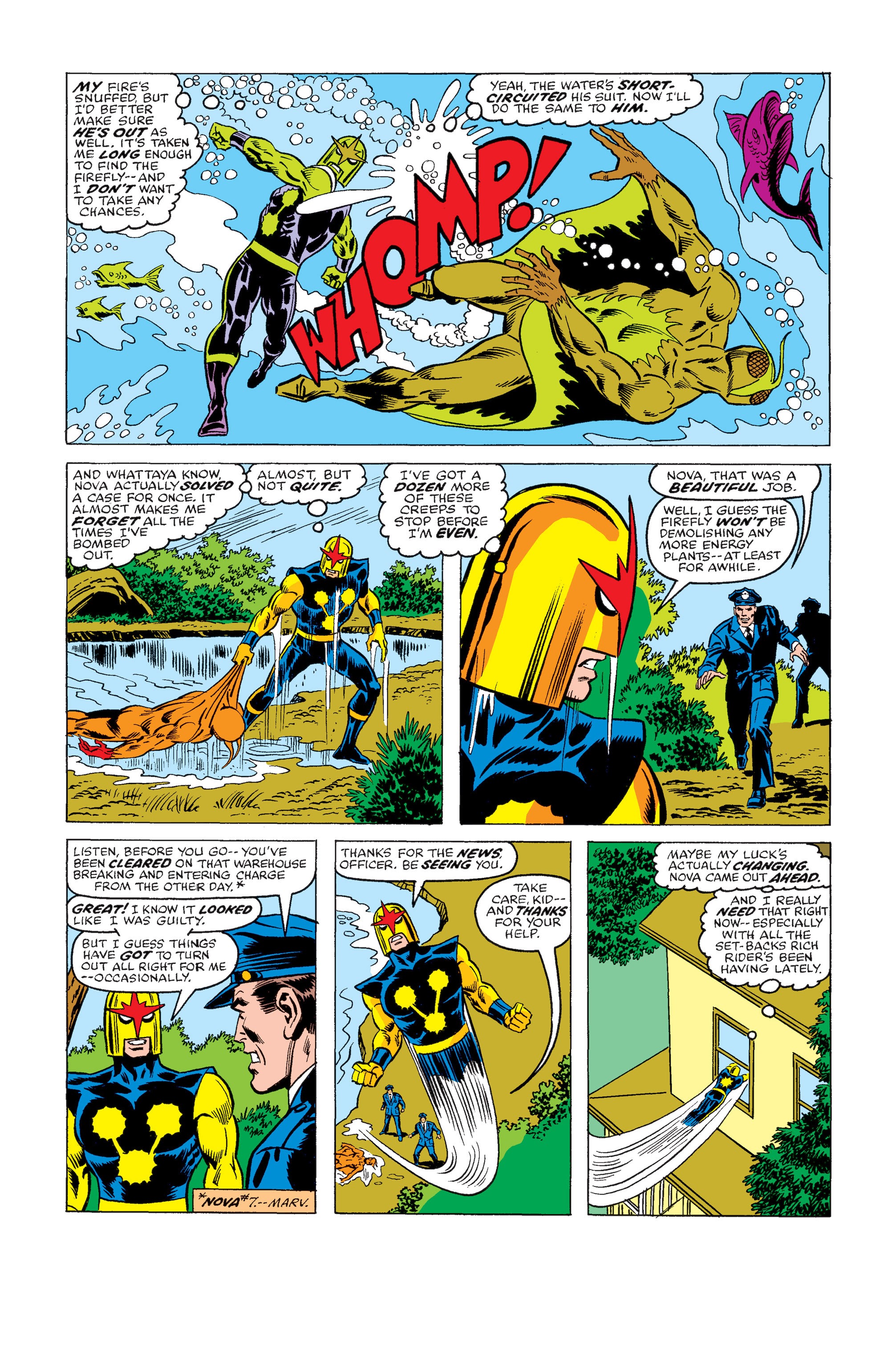 Read online Nova (1976) comic -  Issue #10 - 4
