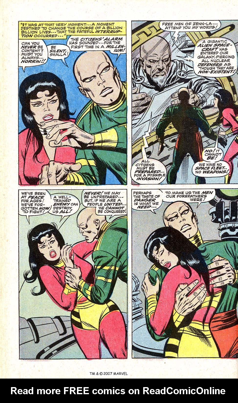 Read online Silver Surfer (1968) comic -  Issue #1 - 24
