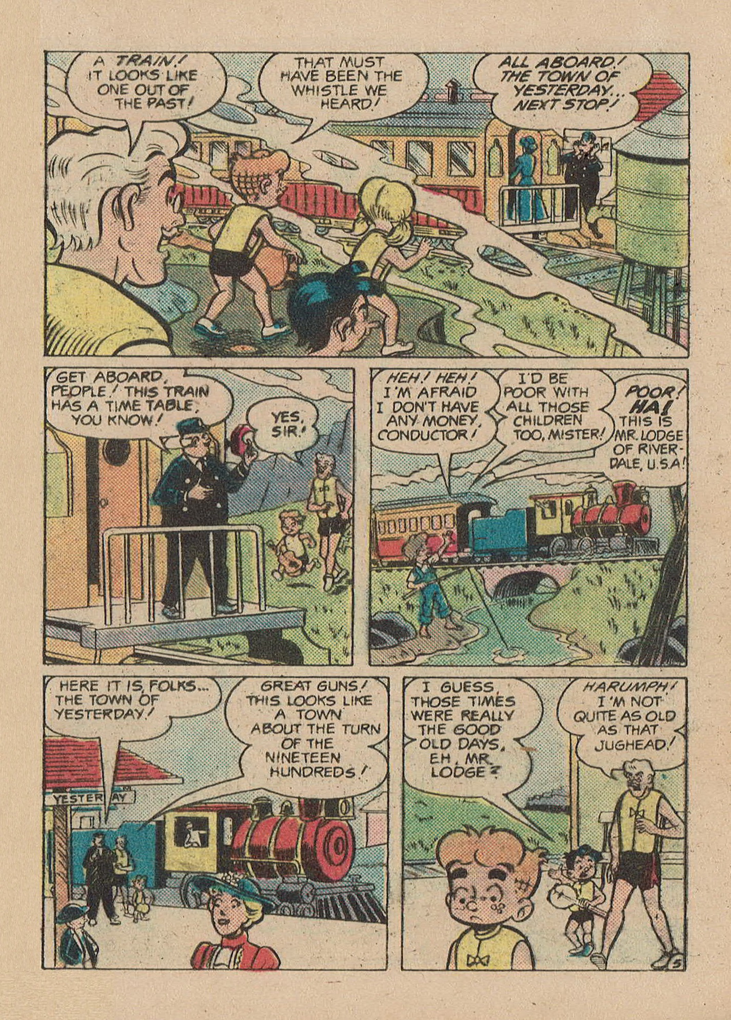 Read online Archie Digest Magazine comic -  Issue #39 - 105