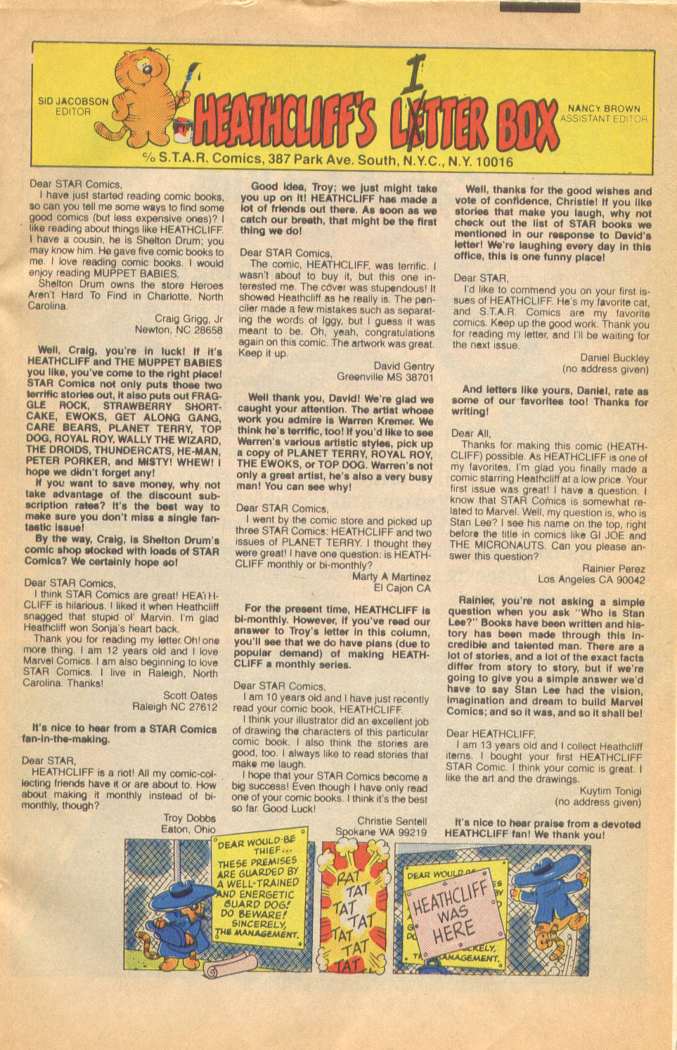 Read online Heathcliff comic -  Issue #5 - 33