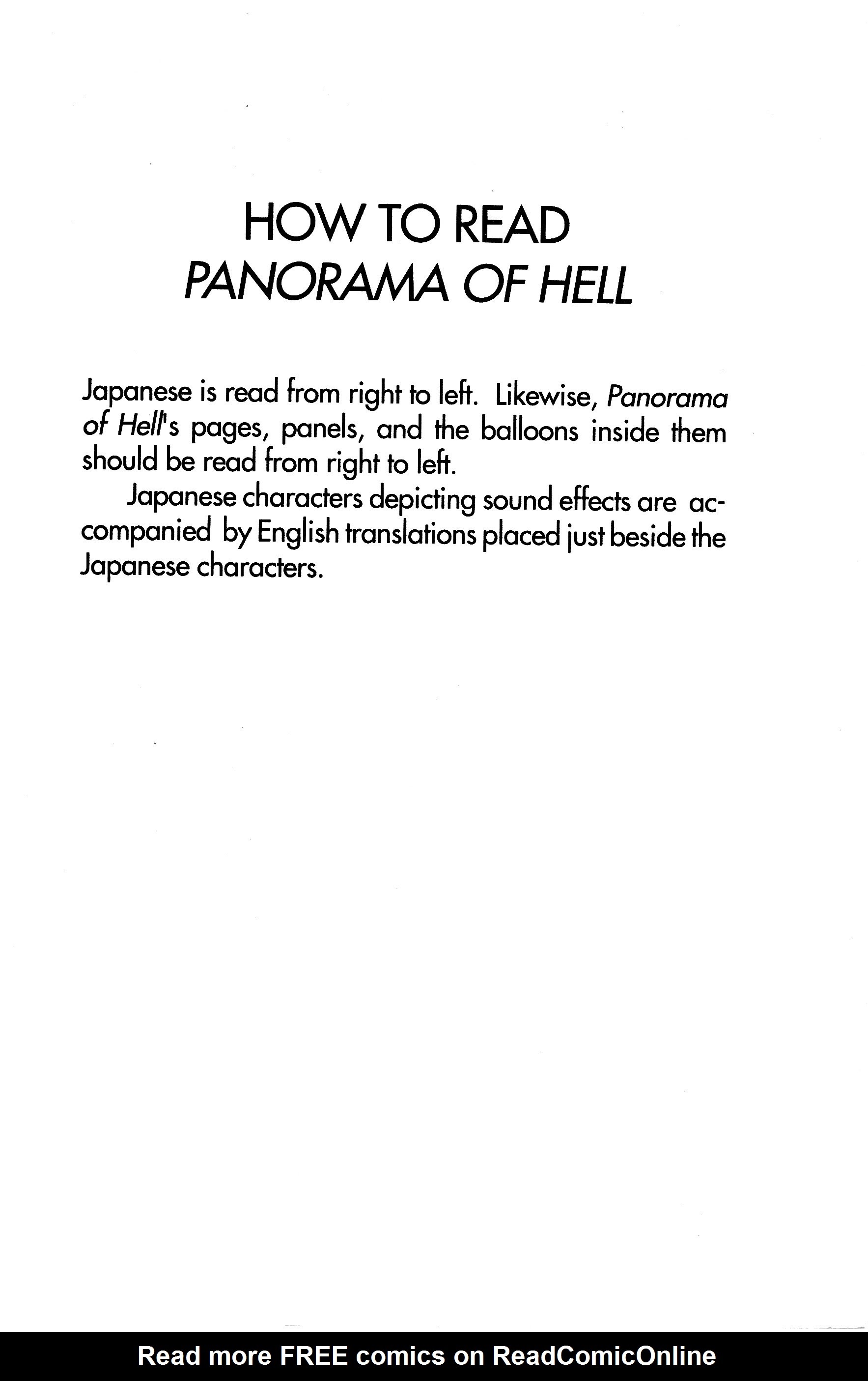 Read online Panorama of Hell comic -  Issue # TPB (Part 1) - 3