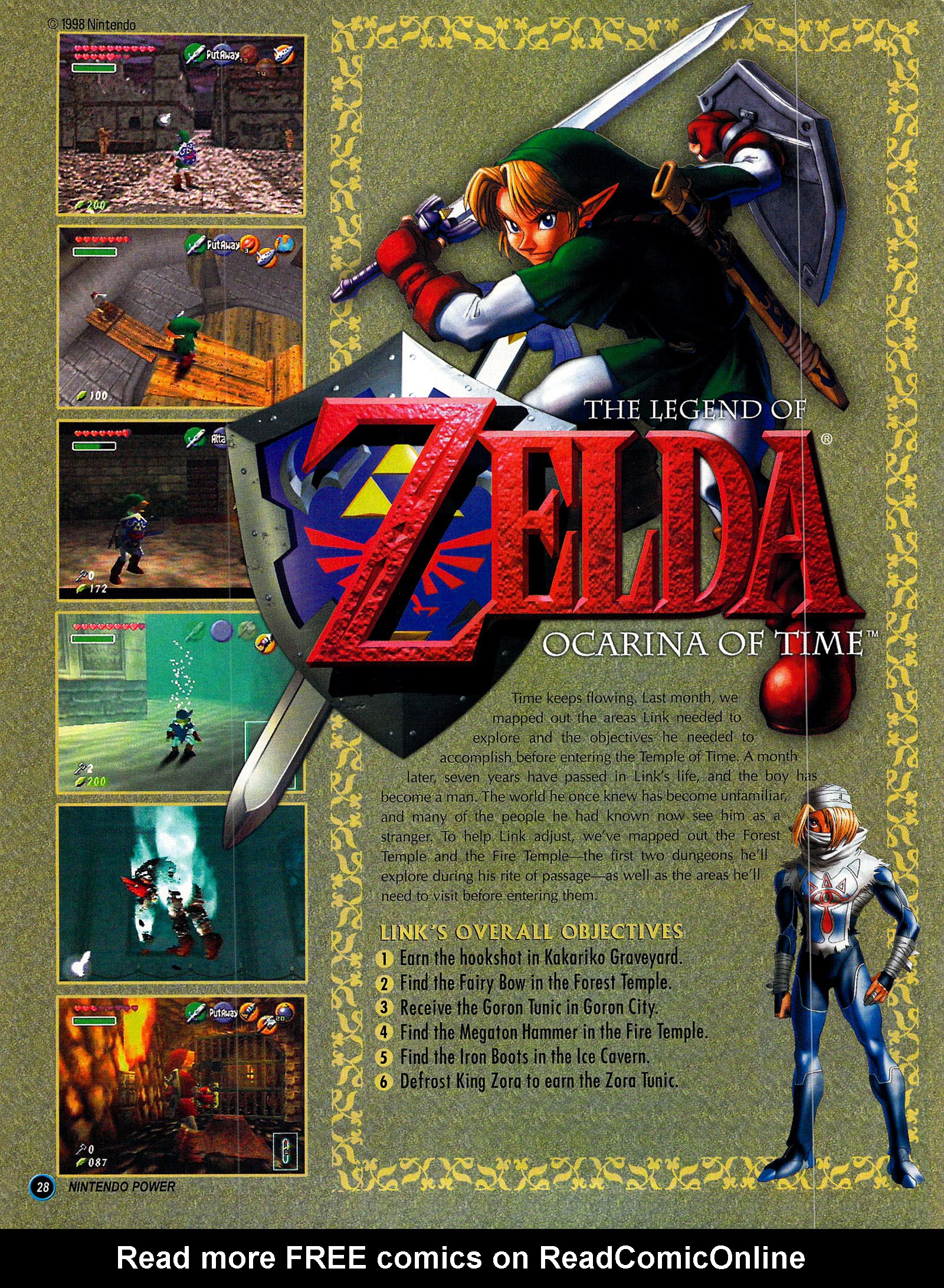 Read online Nintendo Power comic -  Issue #115 - 30