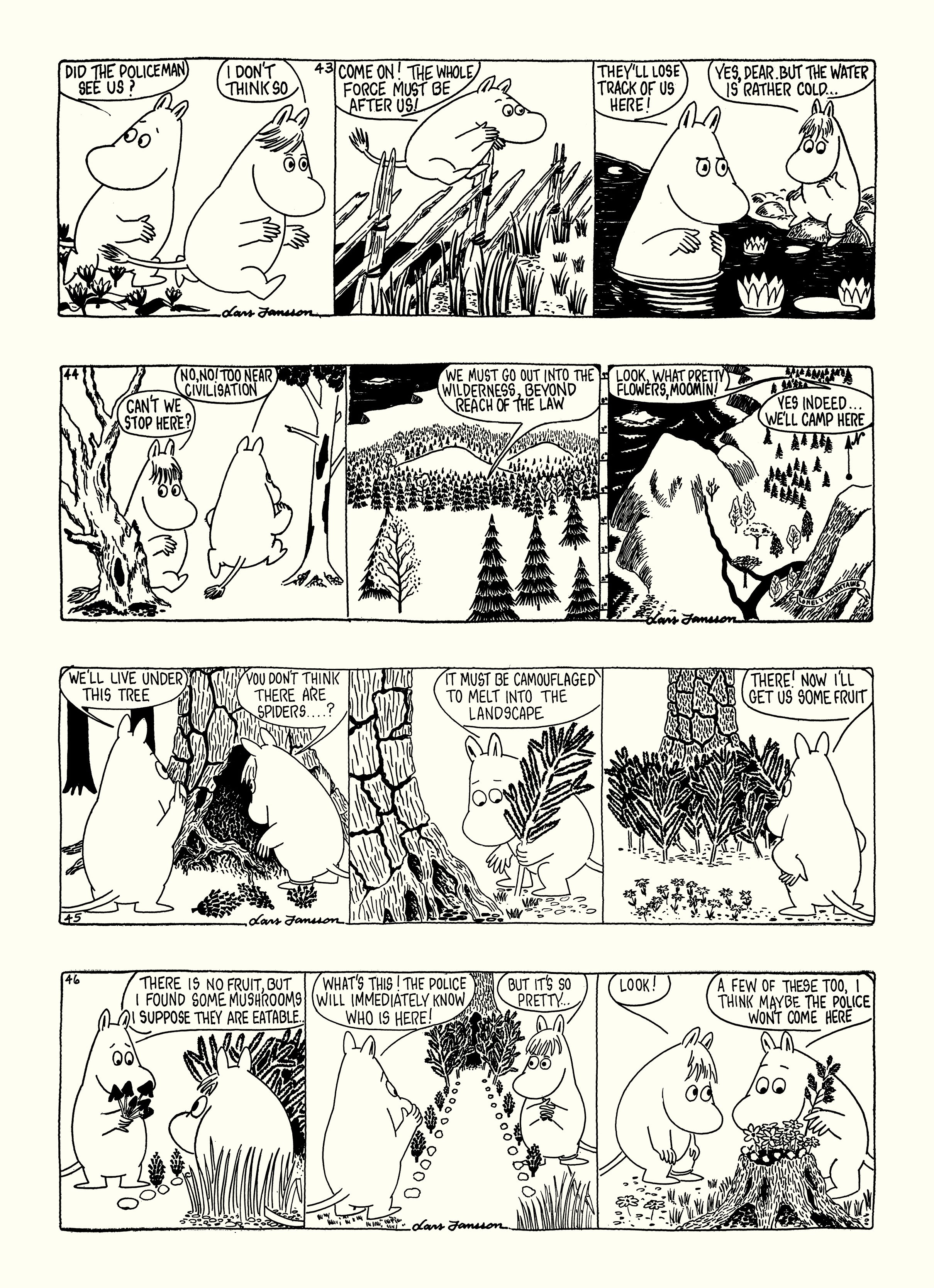 Read online Moomin: The Complete Lars Jansson Comic Strip comic -  Issue # TPB 6 - 17