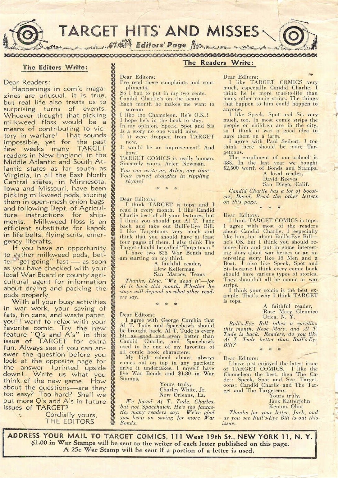 Read online Target Comics comic -  Issue #54 - 3