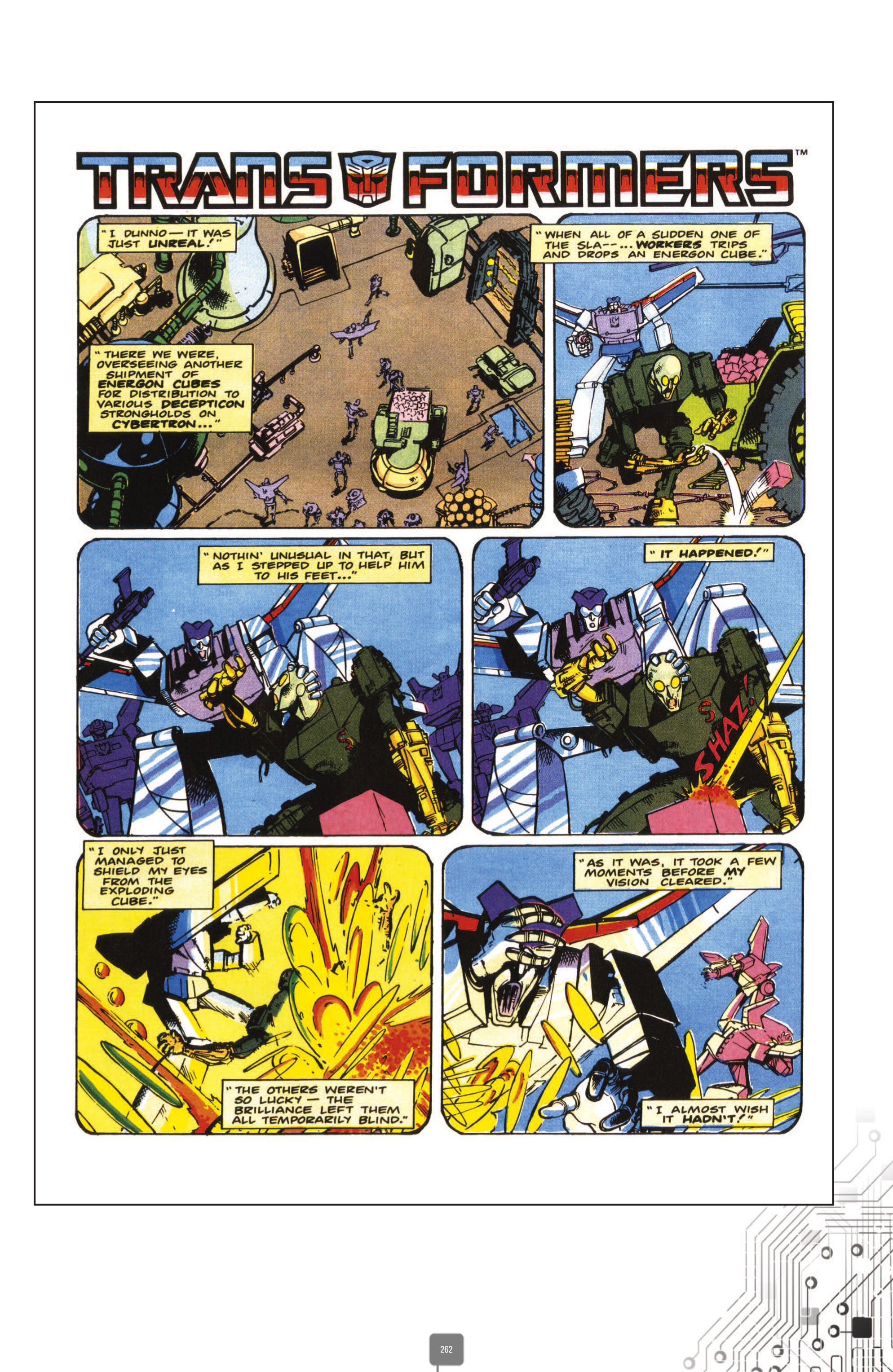 Read online The Transformers Classics UK comic -  Issue # TPB 3 - 262