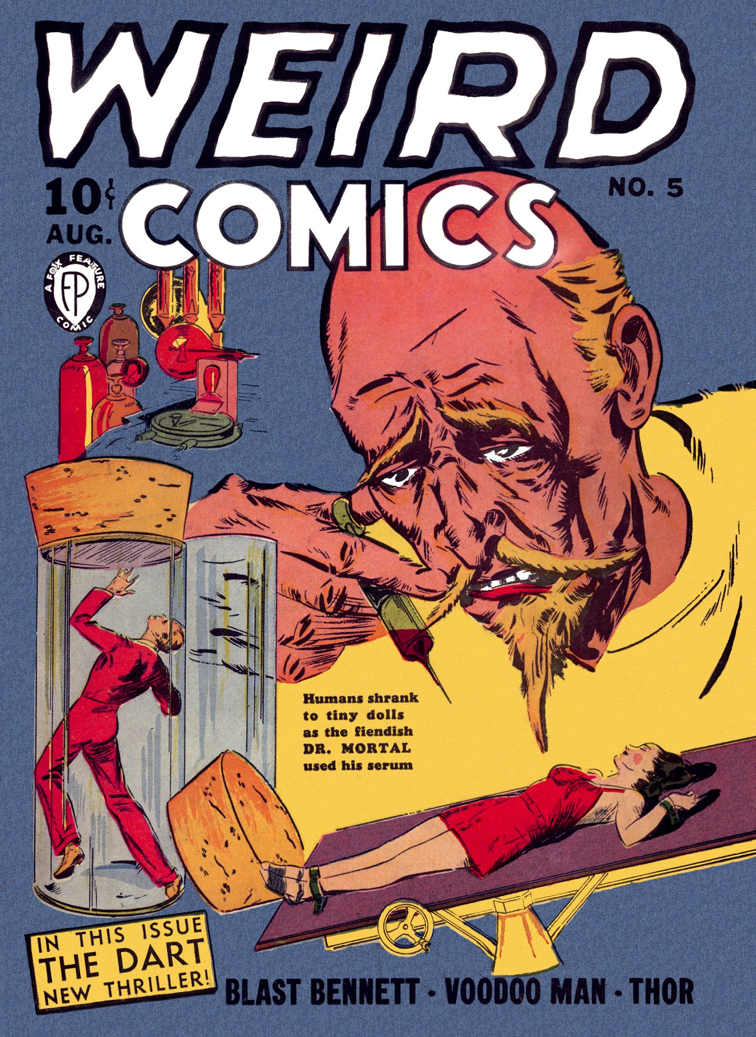 Read online Weird Comics comic -  Issue #5 - 1