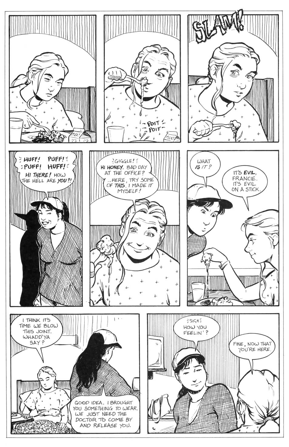 Read online Strangers in Paradise (1994) comic -  Issue #9 - 17