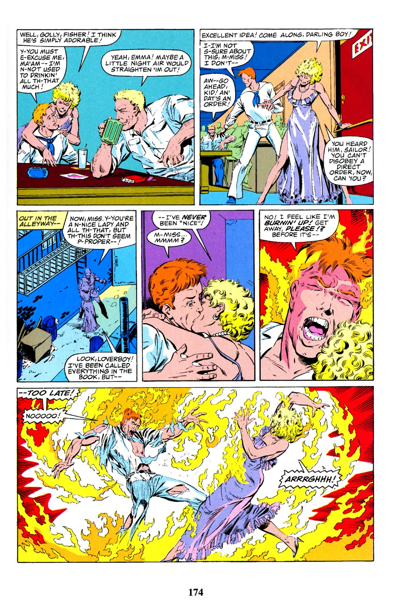 Read online Fantastic Four Visionaries: John Byrne comic -  Issue # TPB 7 - 175