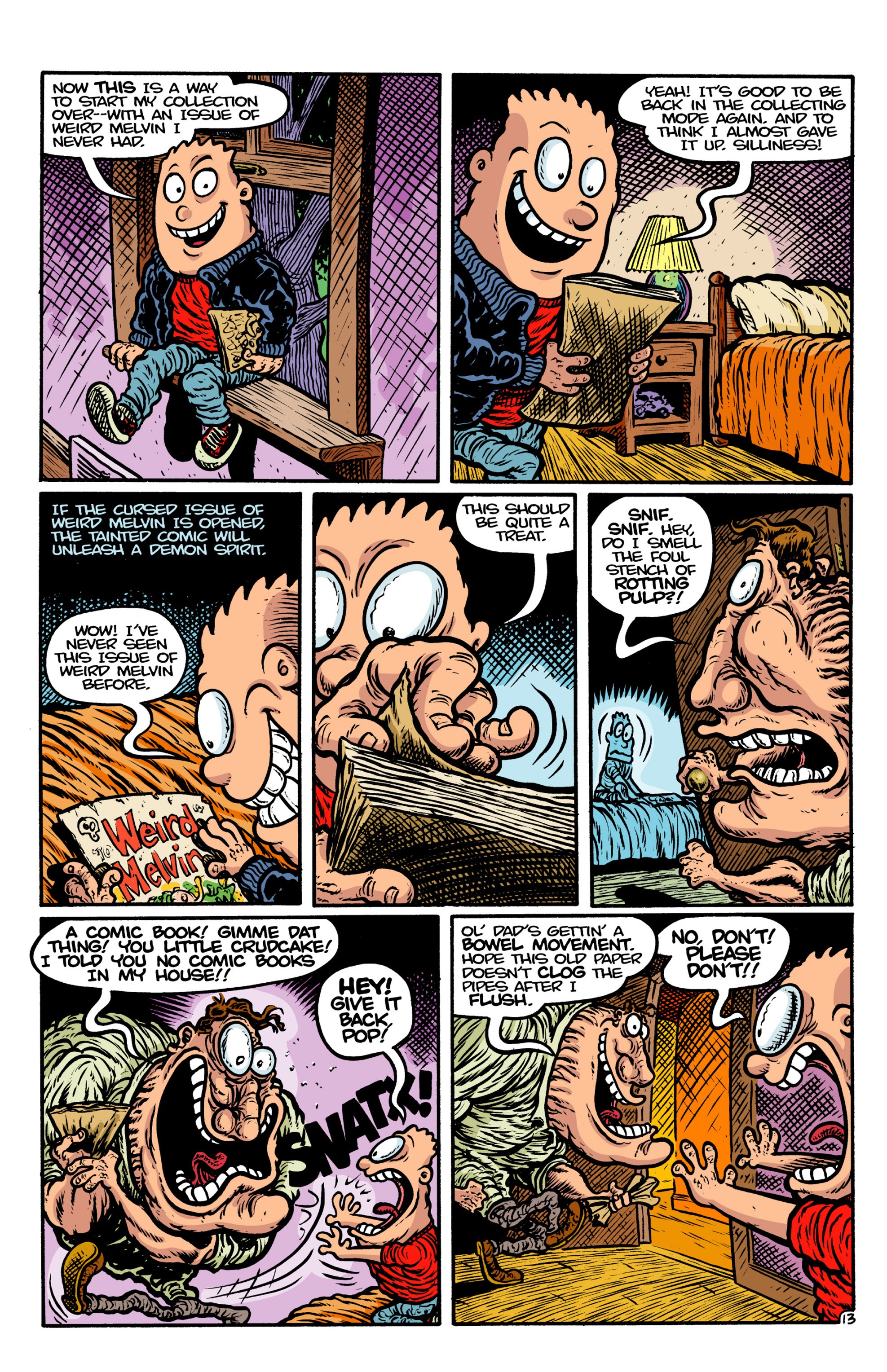 Read online Weird Melvin comic -  Issue #4 - 15