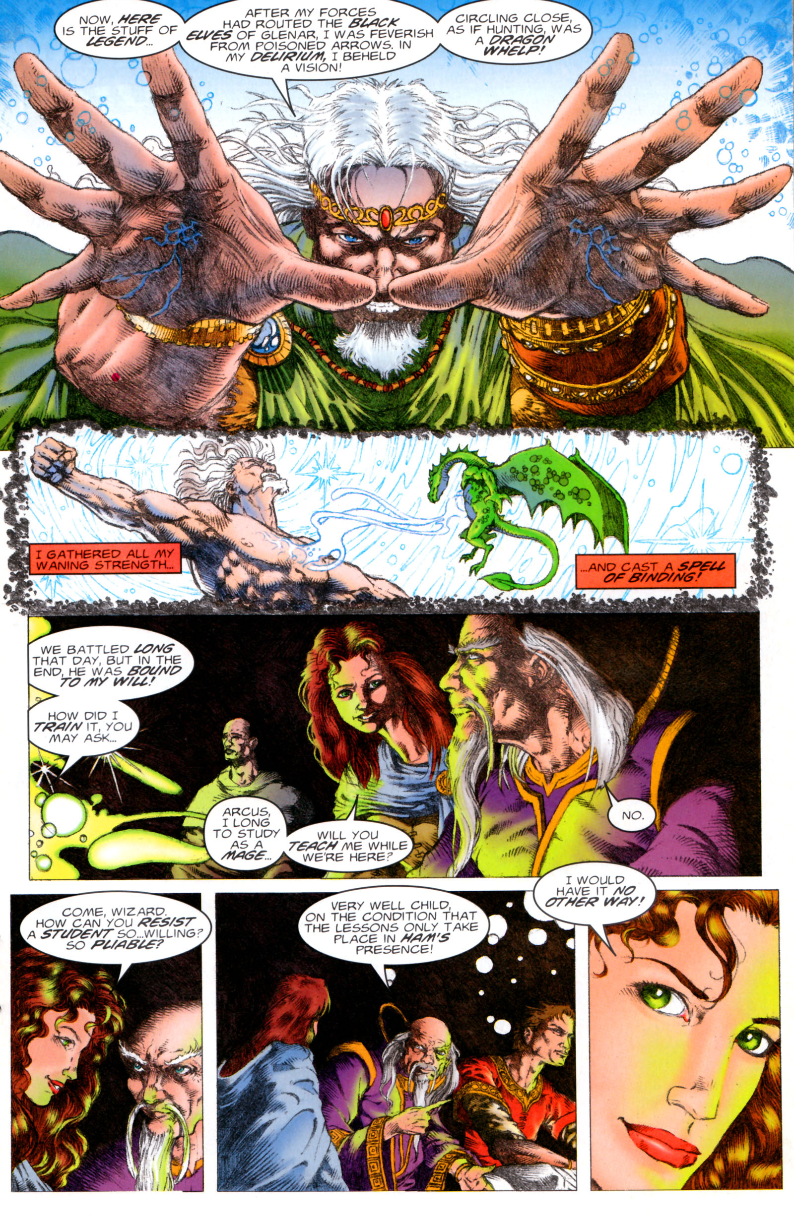 Read online Elder Dragons: A Magic The Gathering Legend comic -  Issue #1 - 10