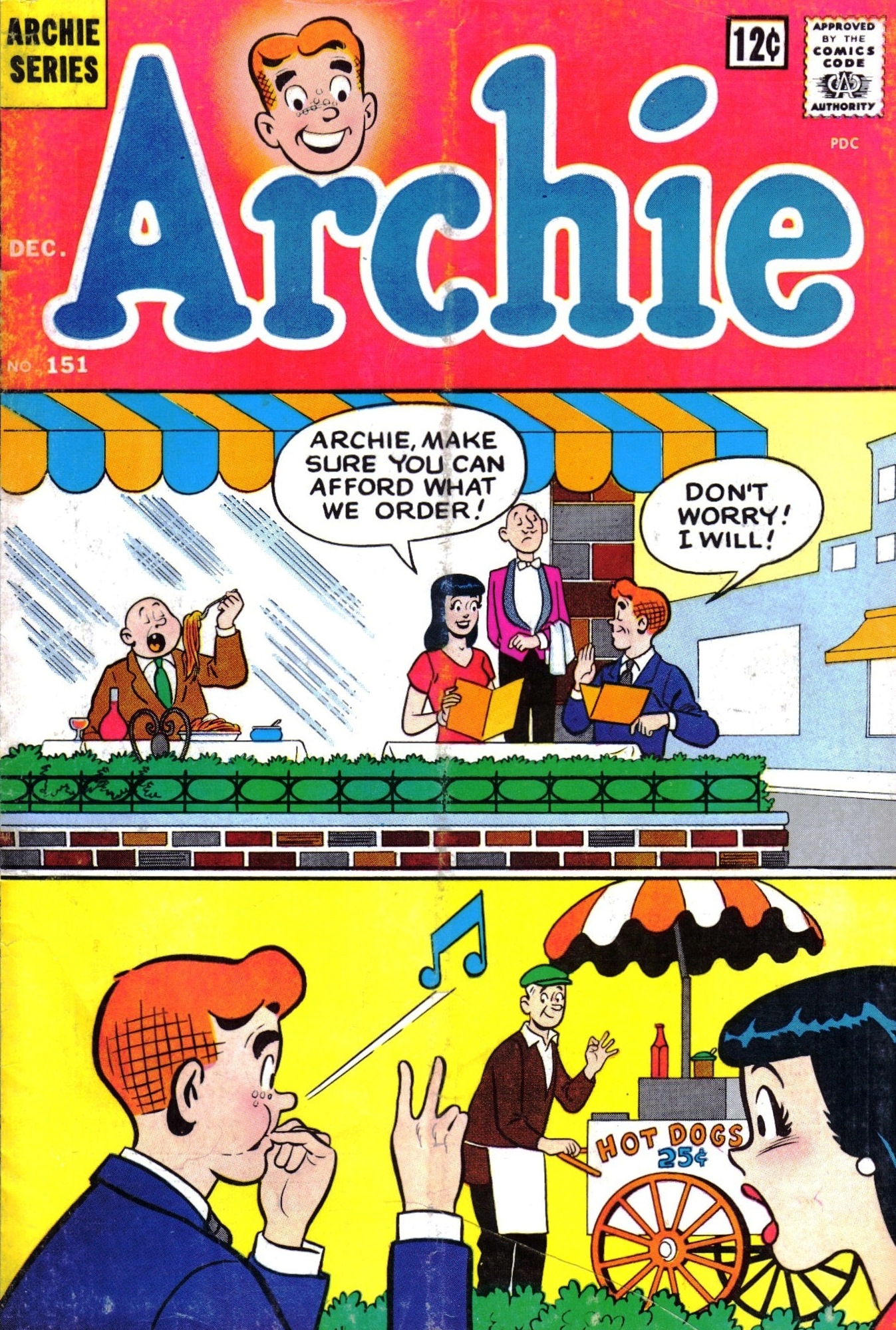 Read online Archie (1960) comic -  Issue #151 - 1