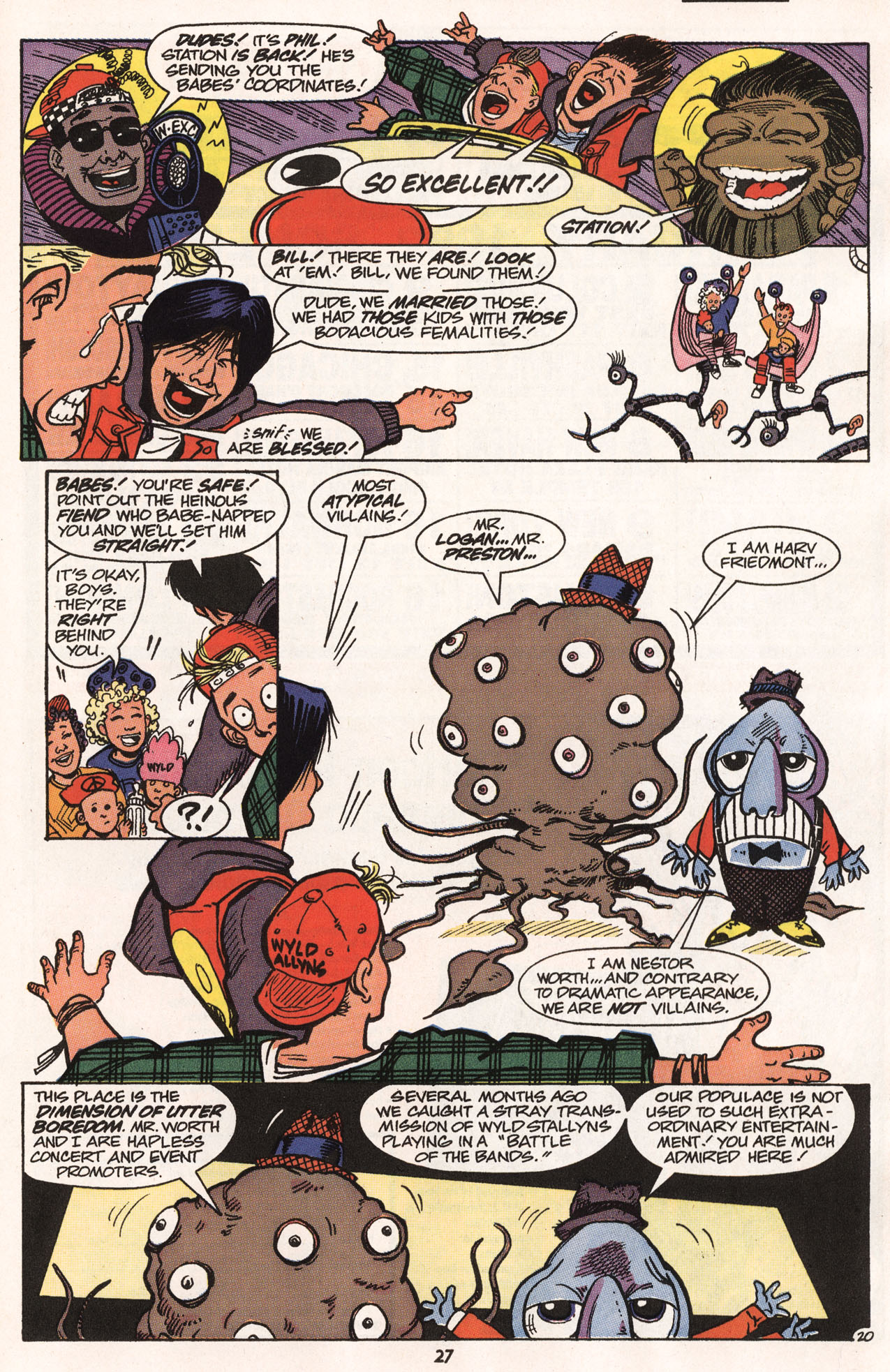Bill & Teds Excellent Comic Book 4 Page 26