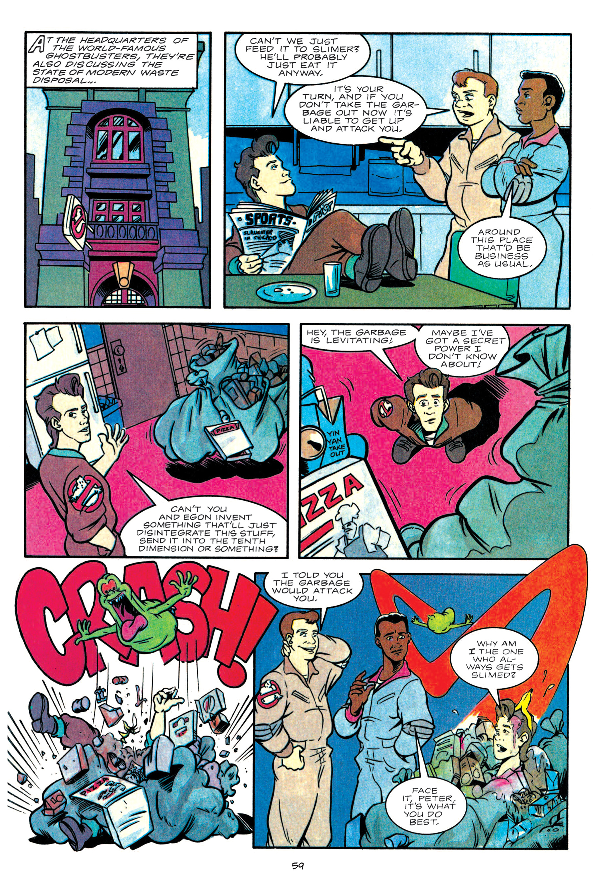 Read online The Real Ghostbusters comic -  Issue # _Omnibus 1 (Part 1) - 60