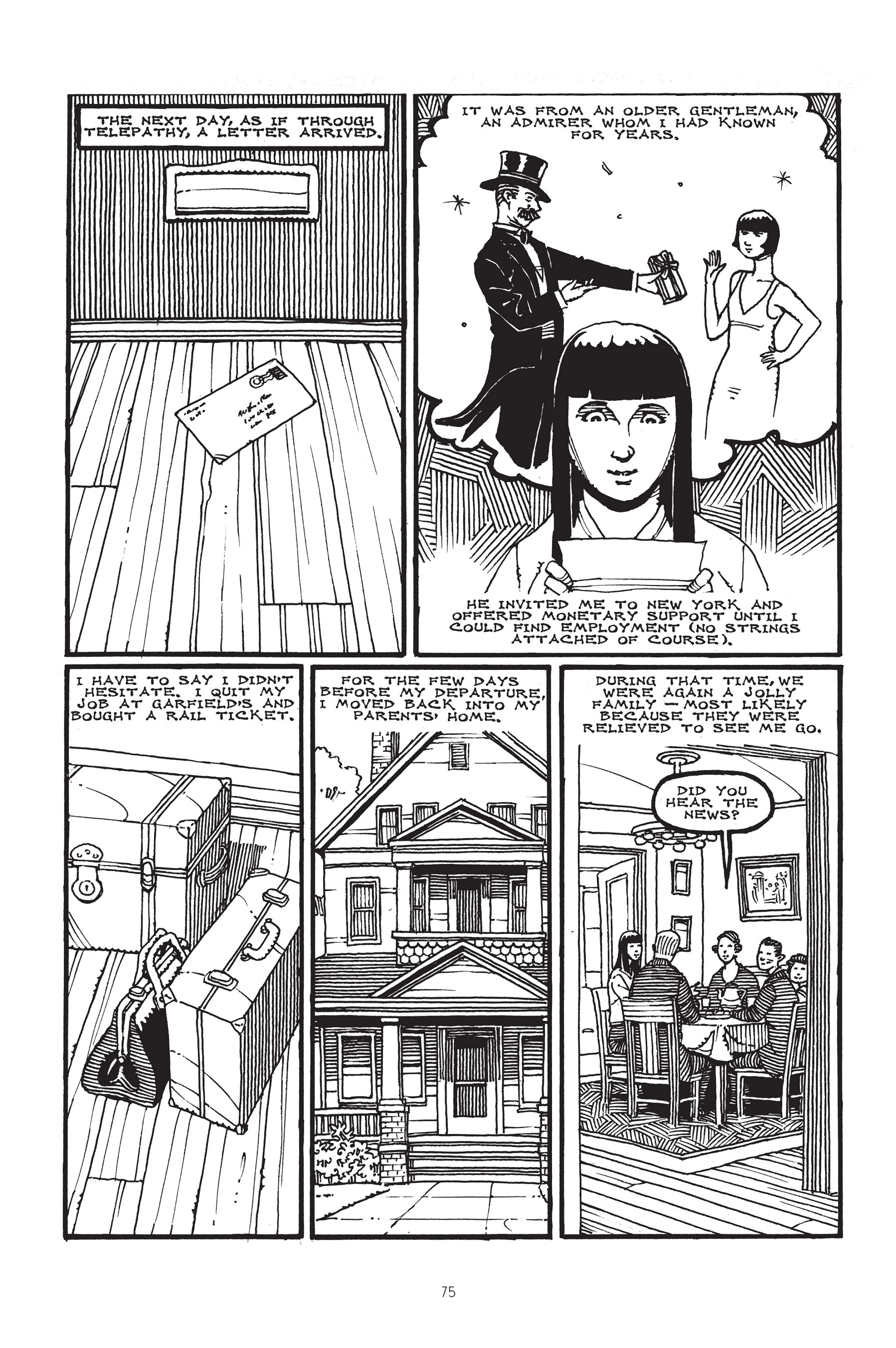 Read online Louise Brooks: Detective comic -  Issue # TPB - 76