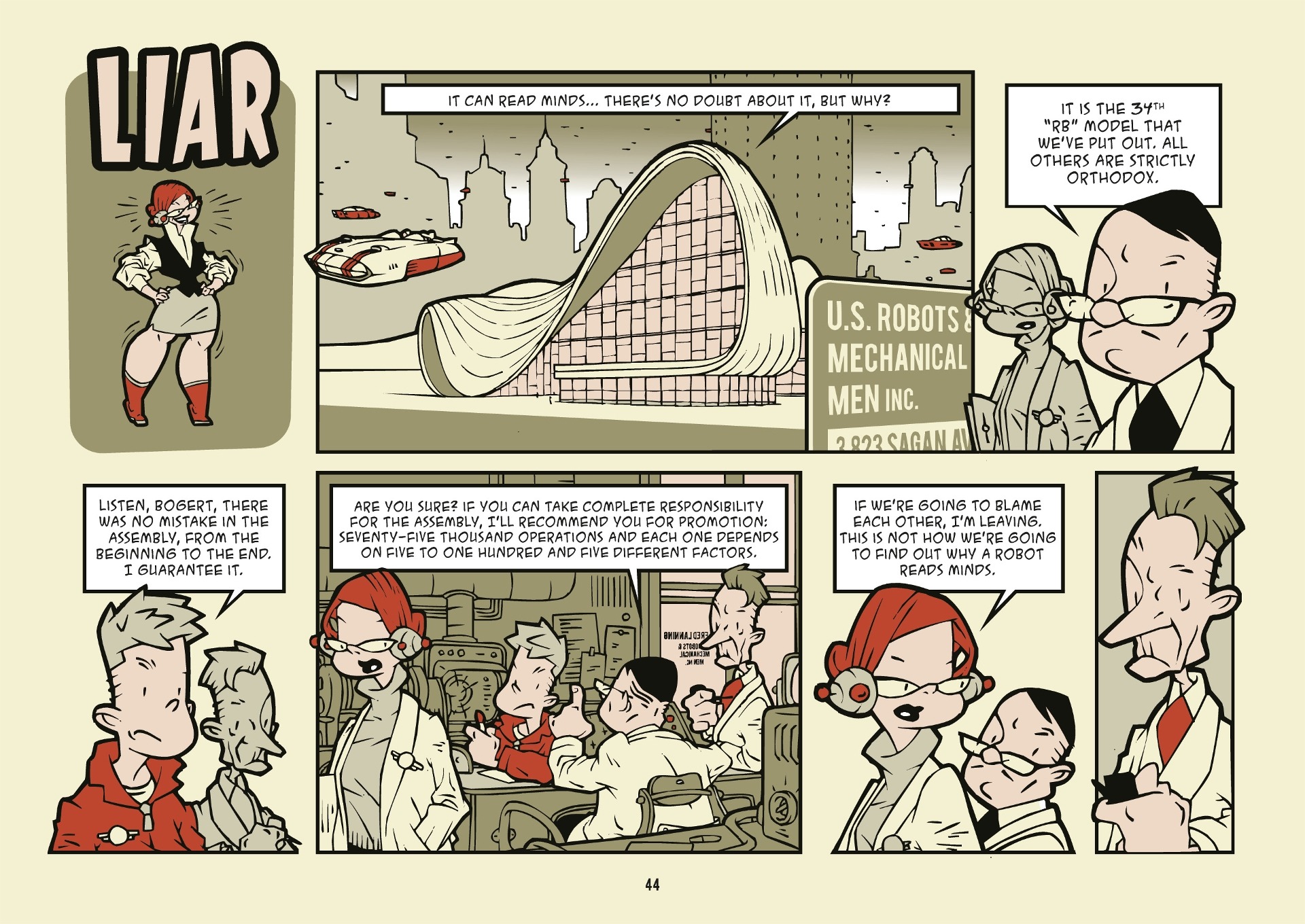 Read online I, Robot comic -  Issue # Full - 46