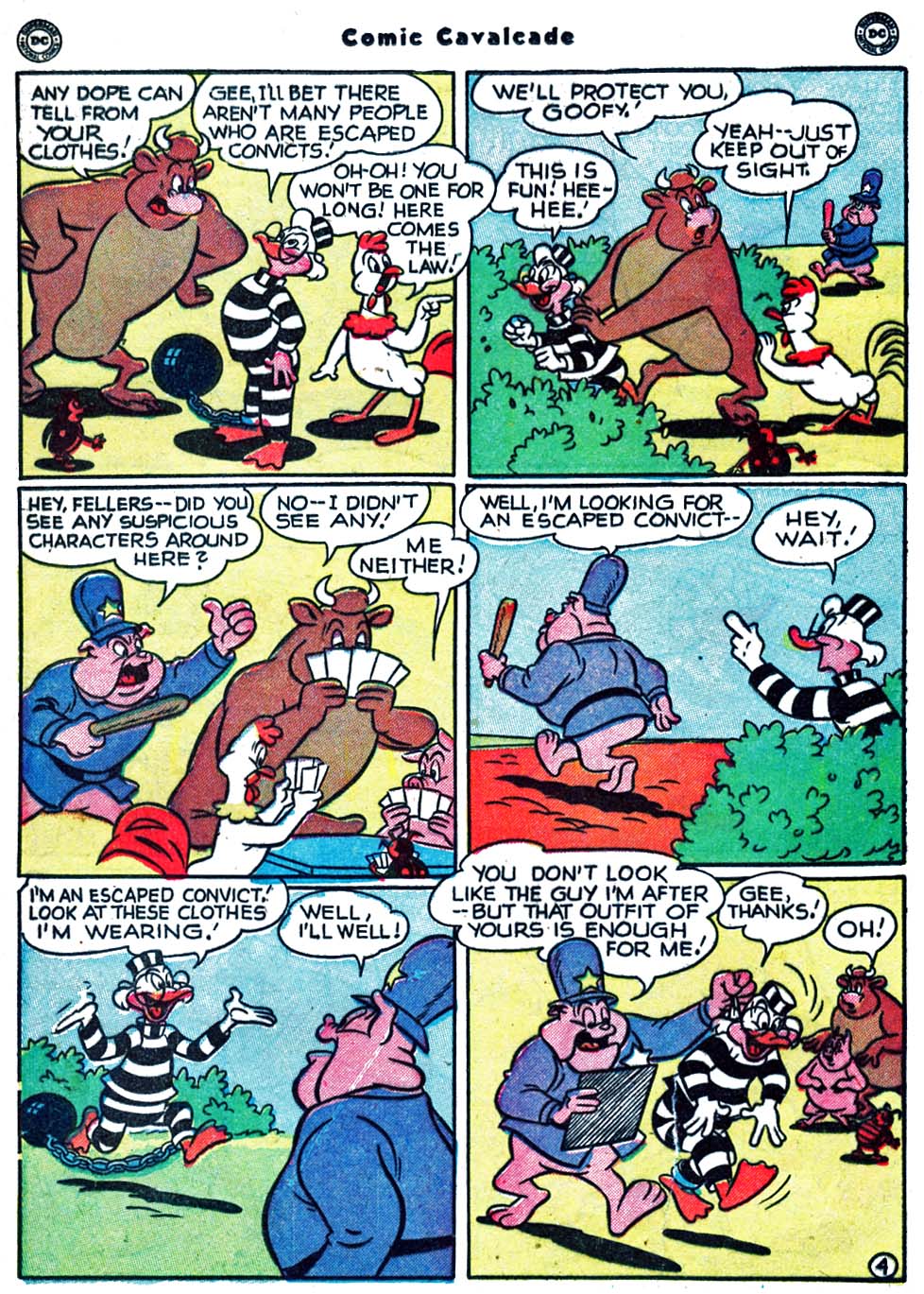 Read online Comic Cavalcade comic -  Issue #40 - 64